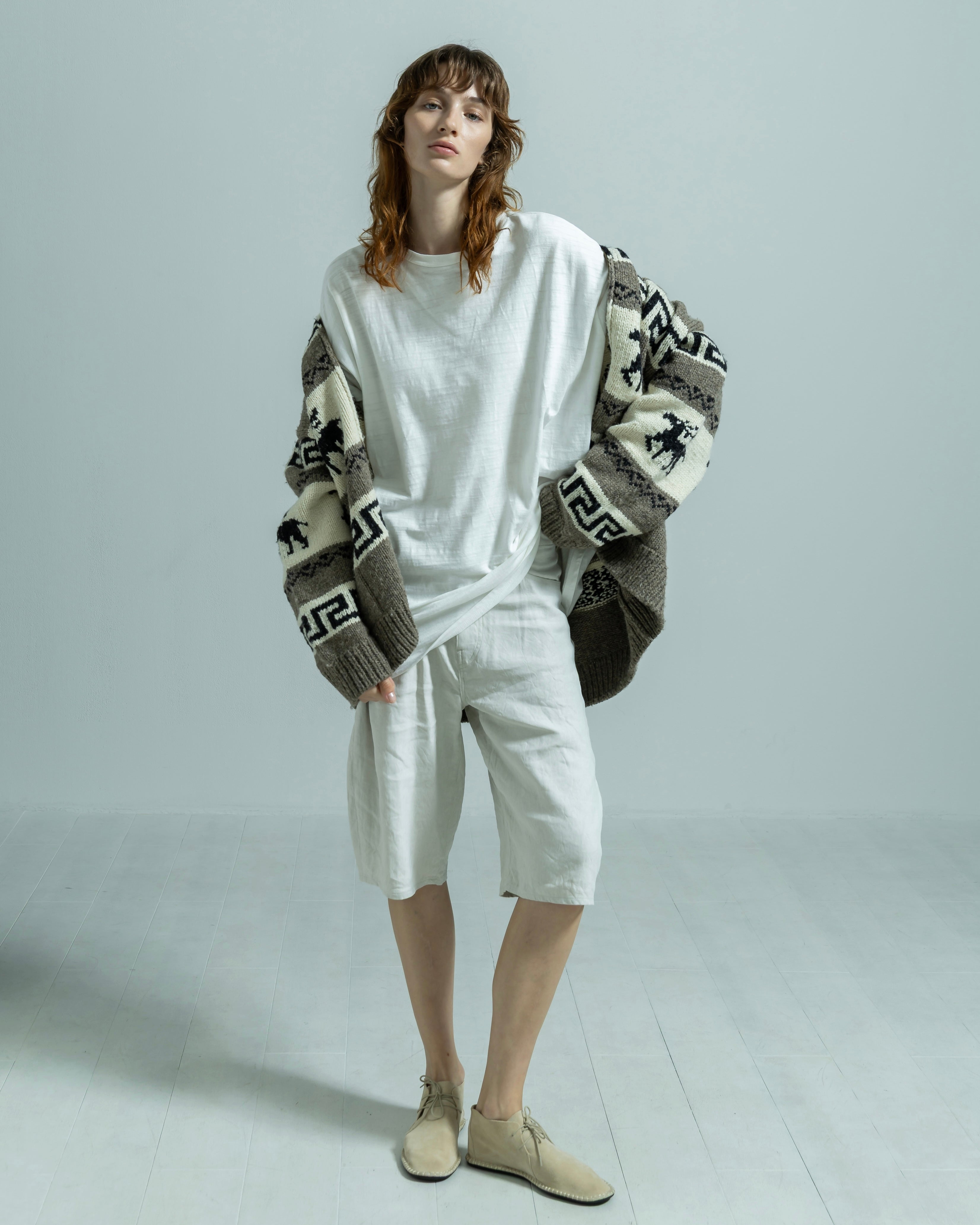 トップス the shishikui alpaca american sleeve トップス the shishikui alpaca american sleeve トップス the