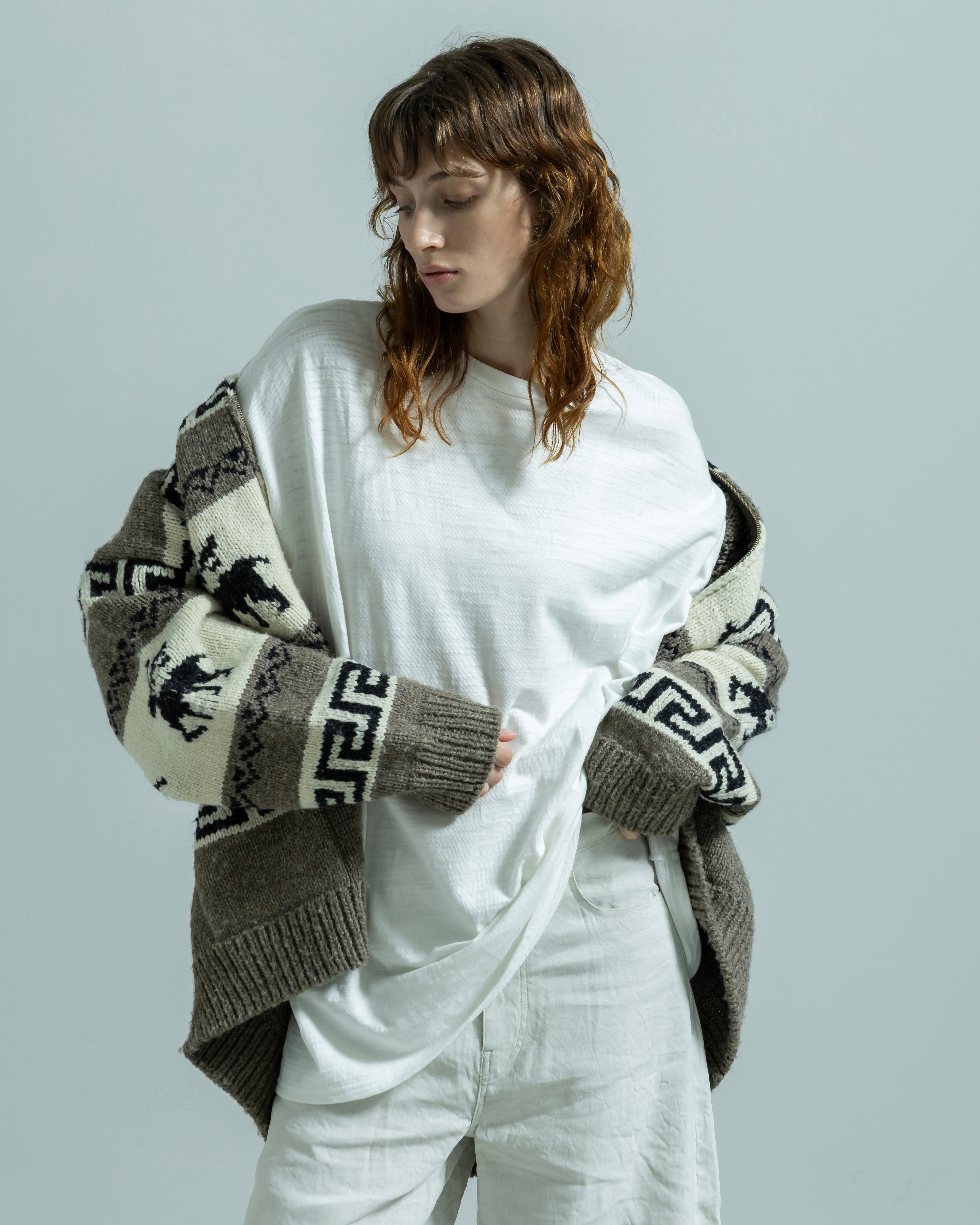 FULL ZIP COWICHAN SWEATER（フルジップカウチンセーター）｜BIYOMA（ビヨーマ）OFFICIAL ONLINE STORE