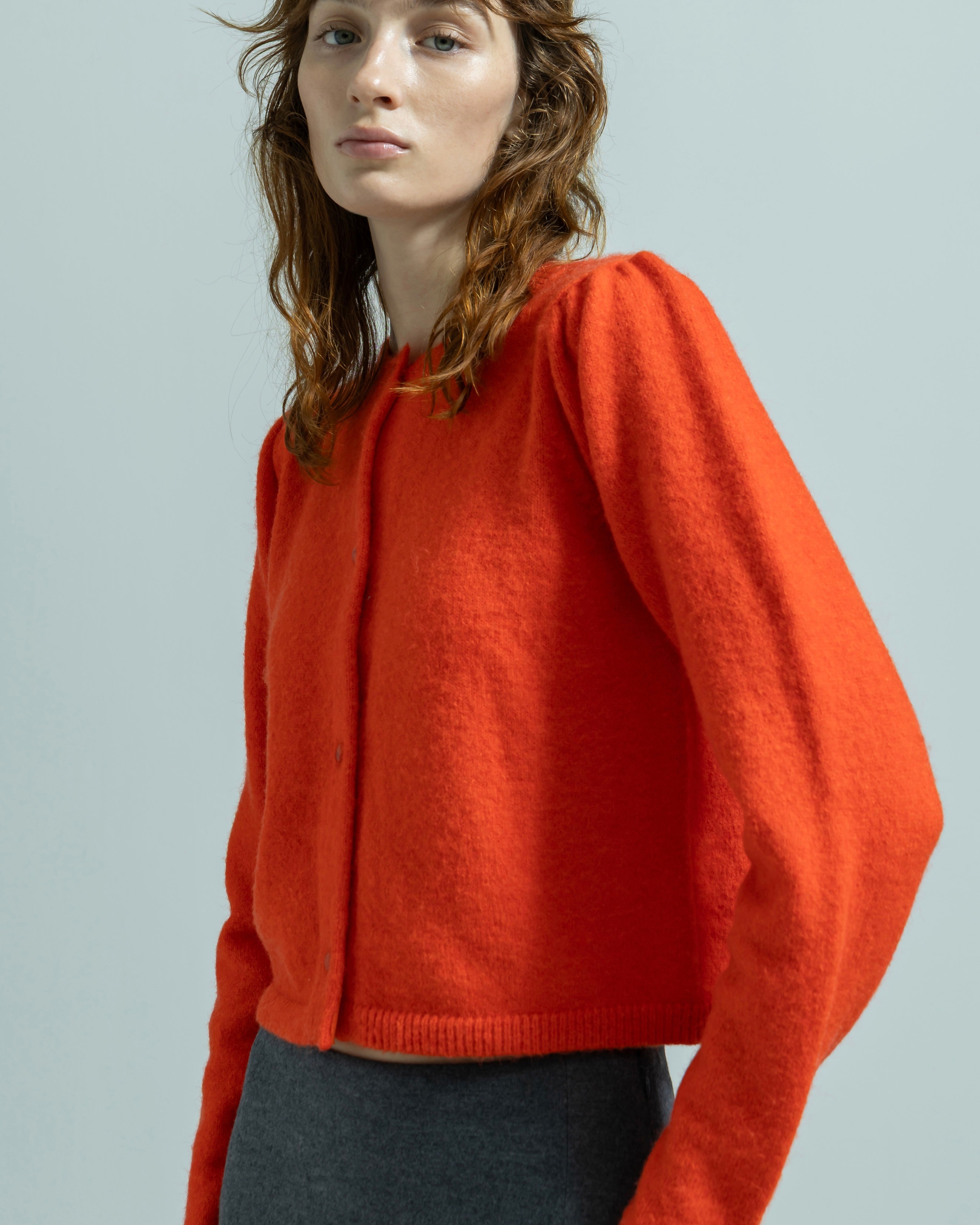 NYLON ACRYLIC KNIT CARDIGAN（ナイロンアクリルニットカーディガン）｜BIYOMA（ビヨーマ）OFFICIAL ONLINE STORE