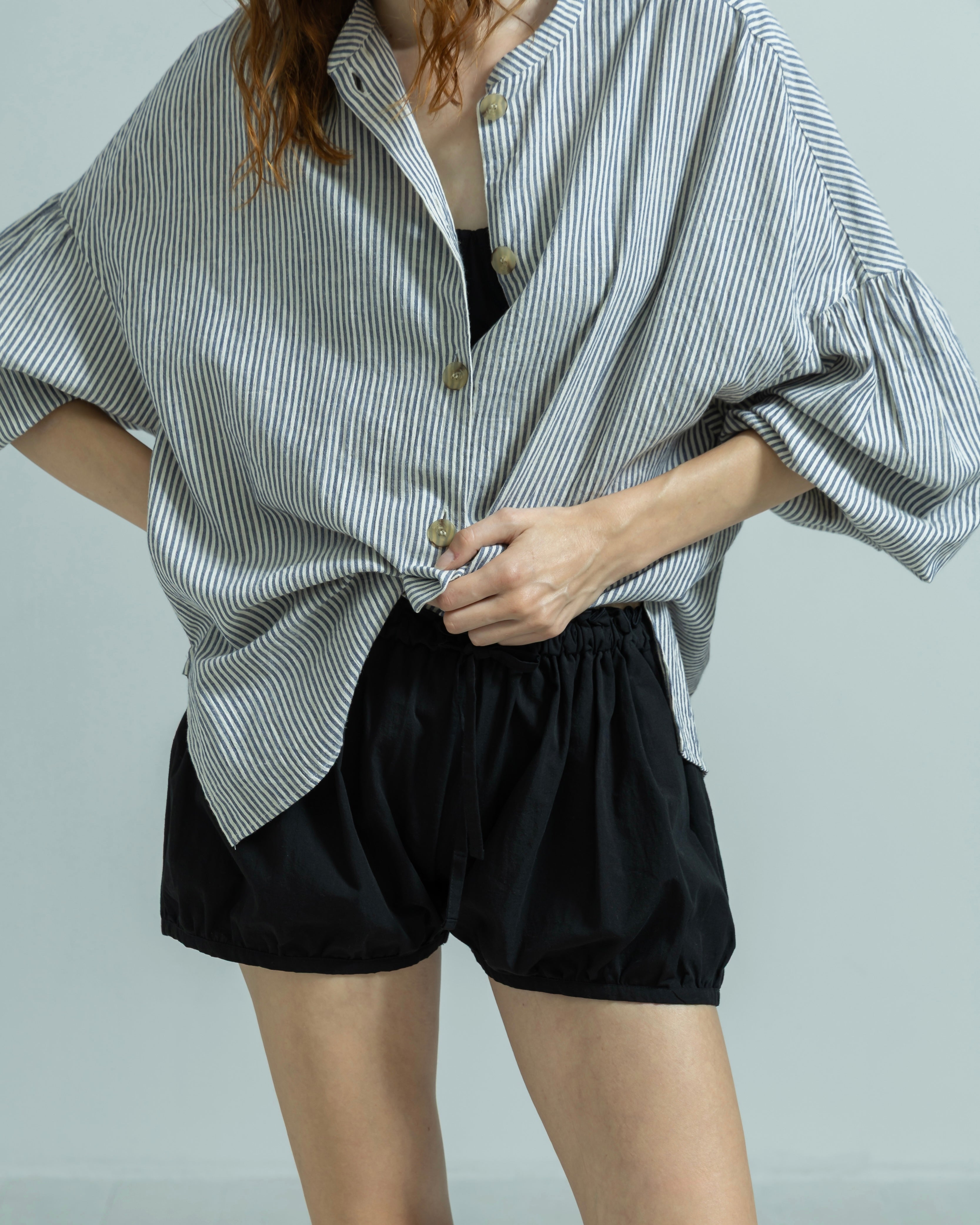 COTTON LINEN BALLOON SHORTS（コットンリネンバルーンショーツ）｜BIYOMA（ビヨーマ）OFFICIAL ONLINE STORE