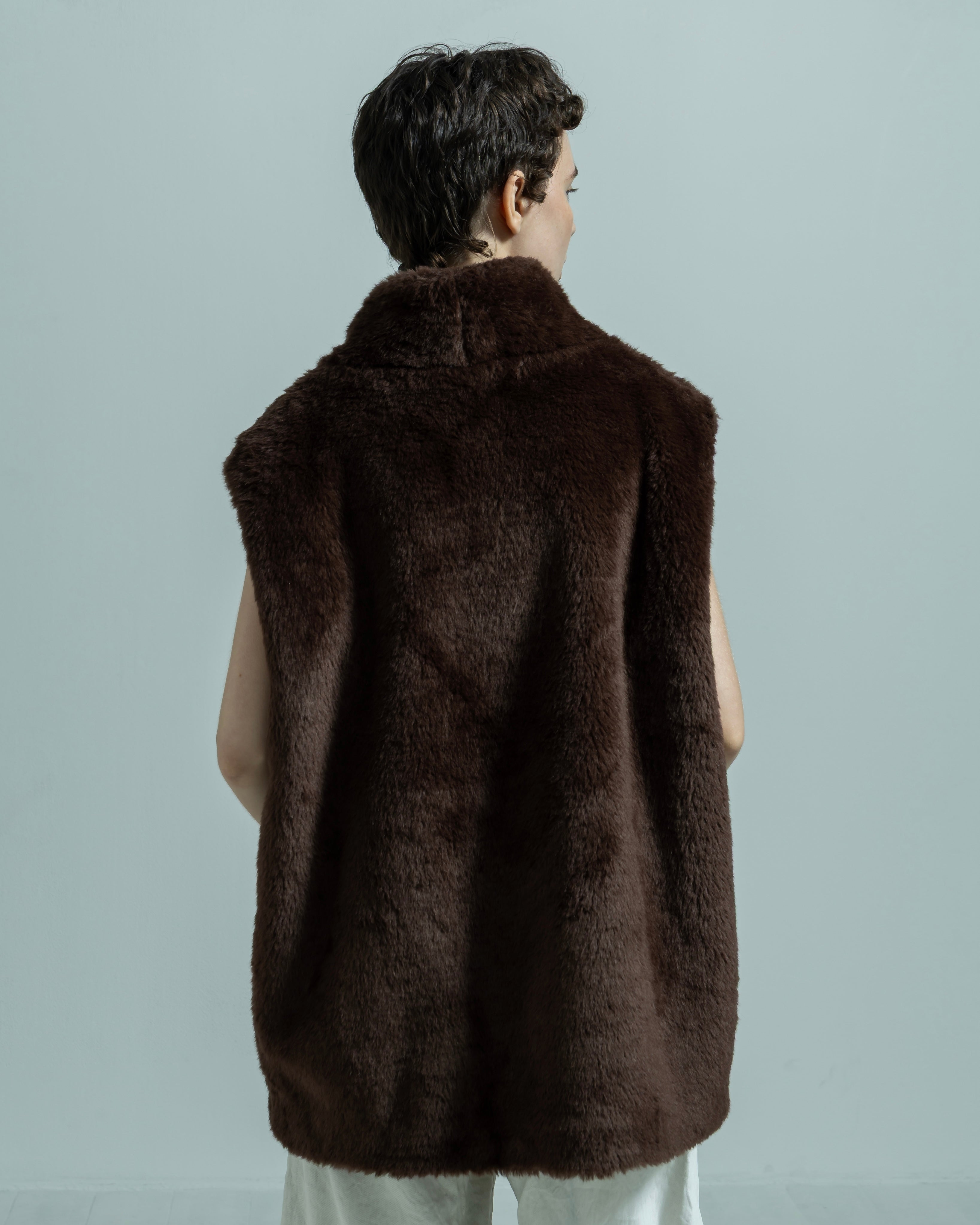 ECO FUR NO SLEEVE VEST（エコファーノースリーブベスト）｜BIYOMA（ビヨーマ）OFFICIAL ONLINE STORE