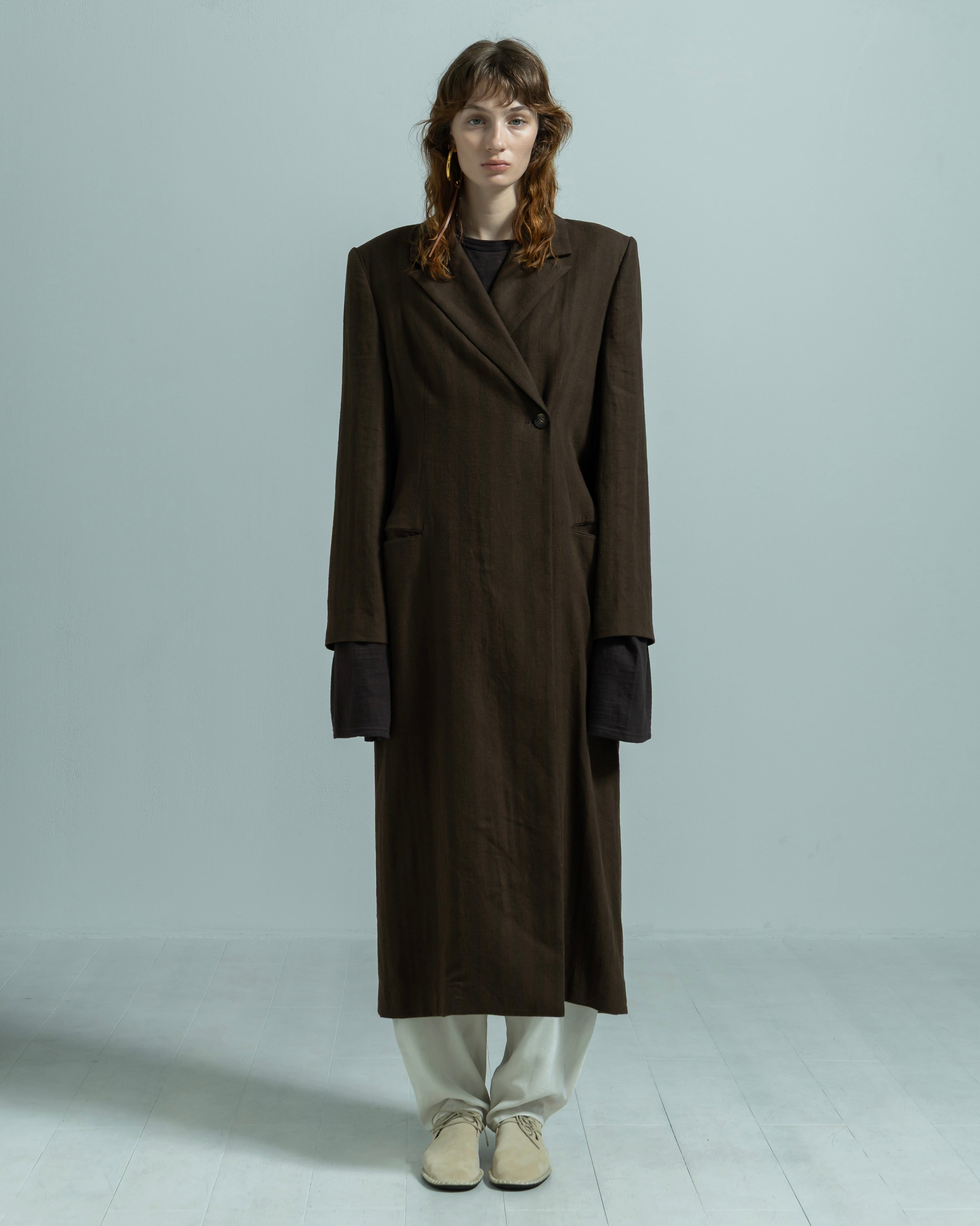 LINEN COTTON LONG COAT（リネンコットンロングコート）｜BIYOMA（ビヨーマ）OFFICIAL ONLINE STORE