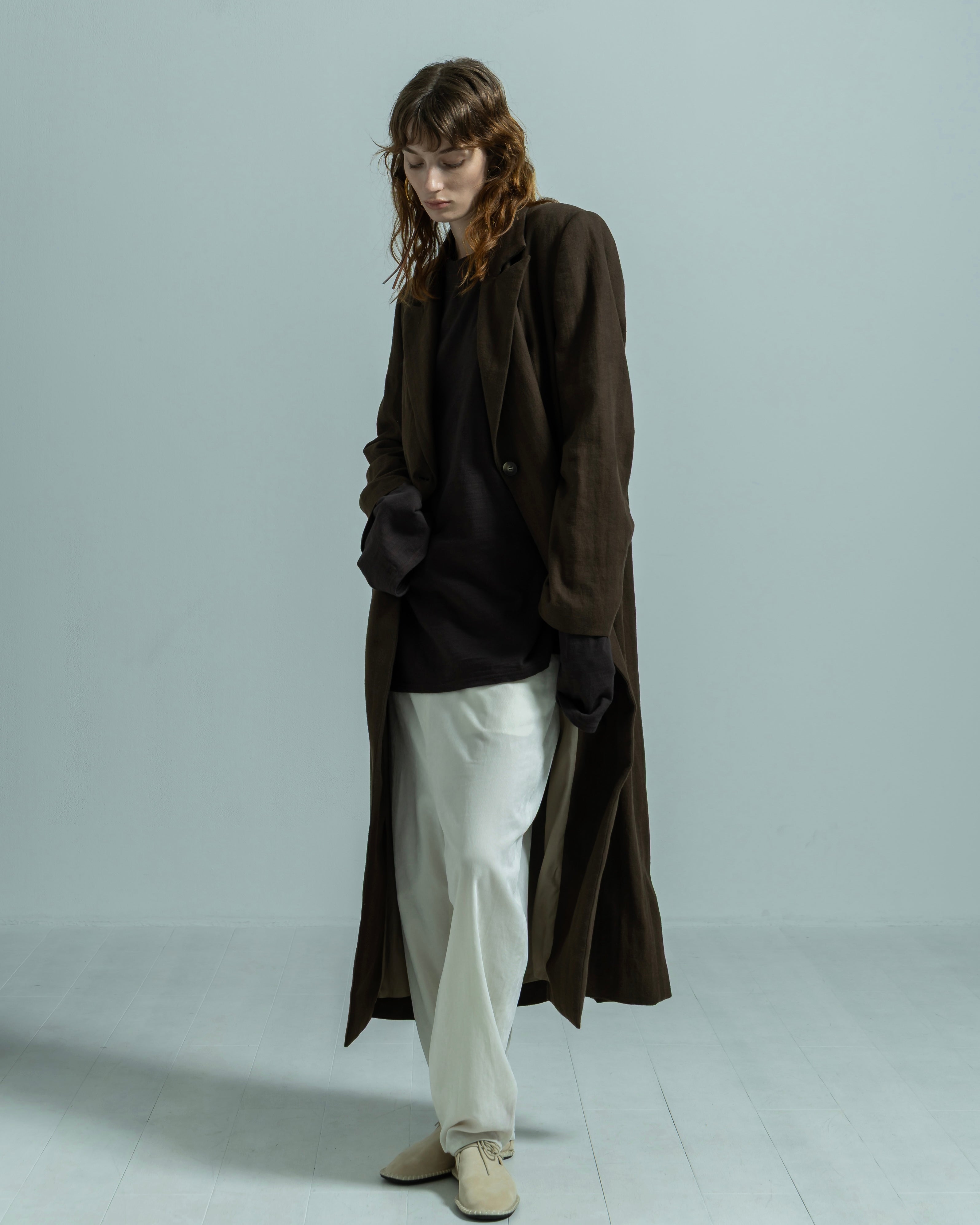 LINEN COTTON LONG COAT（リネンコットンロングコート）｜BIYOMA（ビヨーマ）OFFICIAL ONLINE STORE