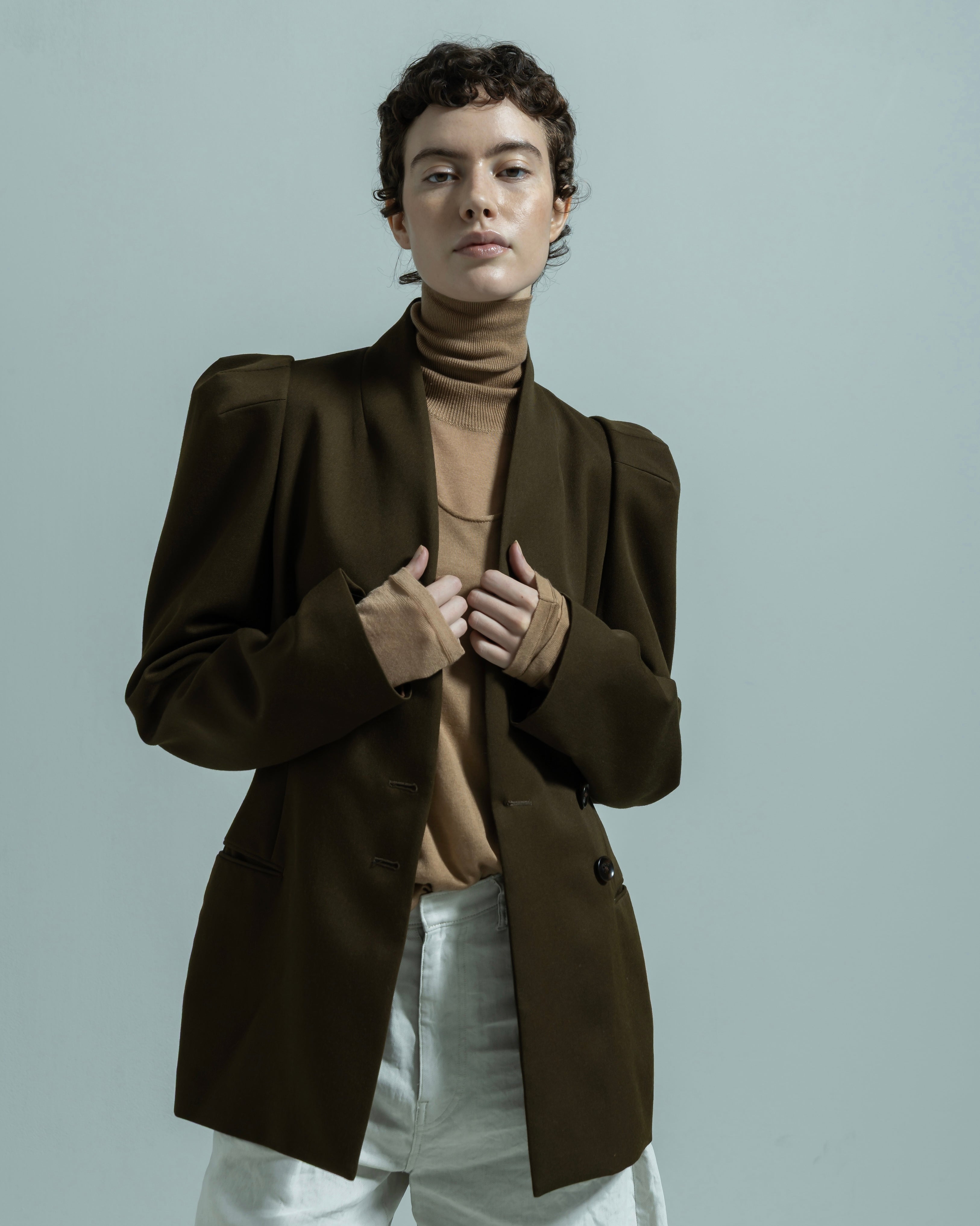 WOOL VOLUME SLEEVE JACKET COAT（ウールボリュームスリーブジャケットコート）｜BIYOMA（ビヨーマ）OFFICIAL ONLINE STORE