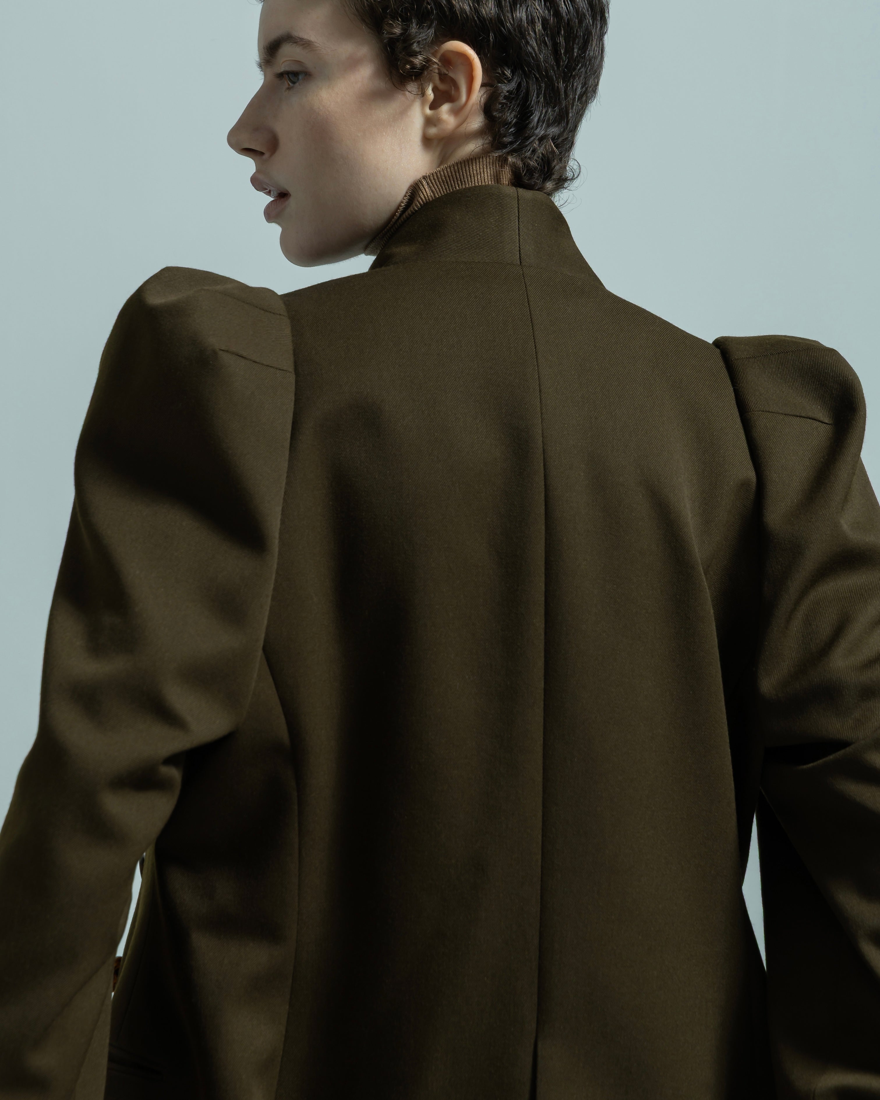 WOOL VOLUME SLEEVE JACKET COAT（ウールボリュームスリーブジャケットコート）｜BIYOMA（ビヨーマ）OFFICIAL ONLINE STORE