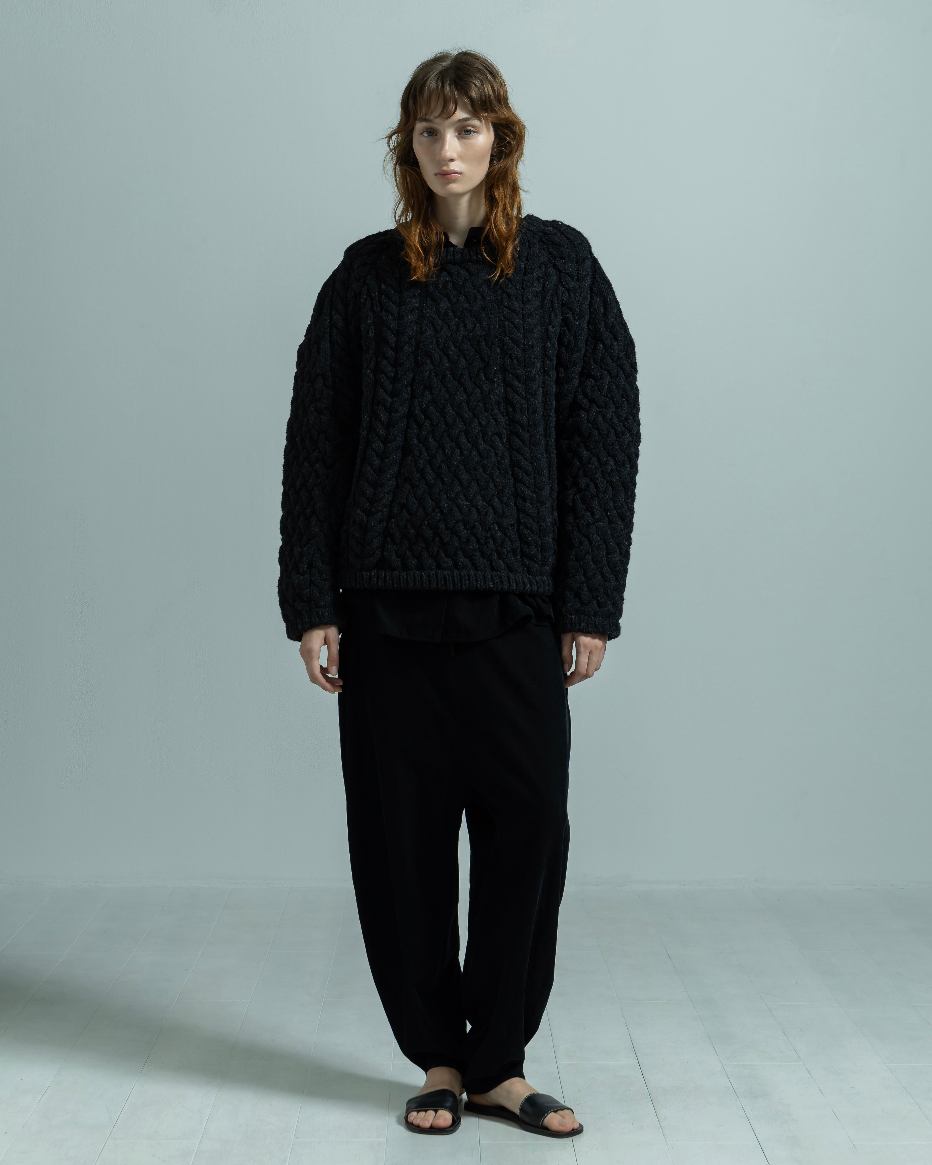 ARAN KNIT PULLOVER（アランニットプルオーバー）｜BIYOMA（ビヨーマ