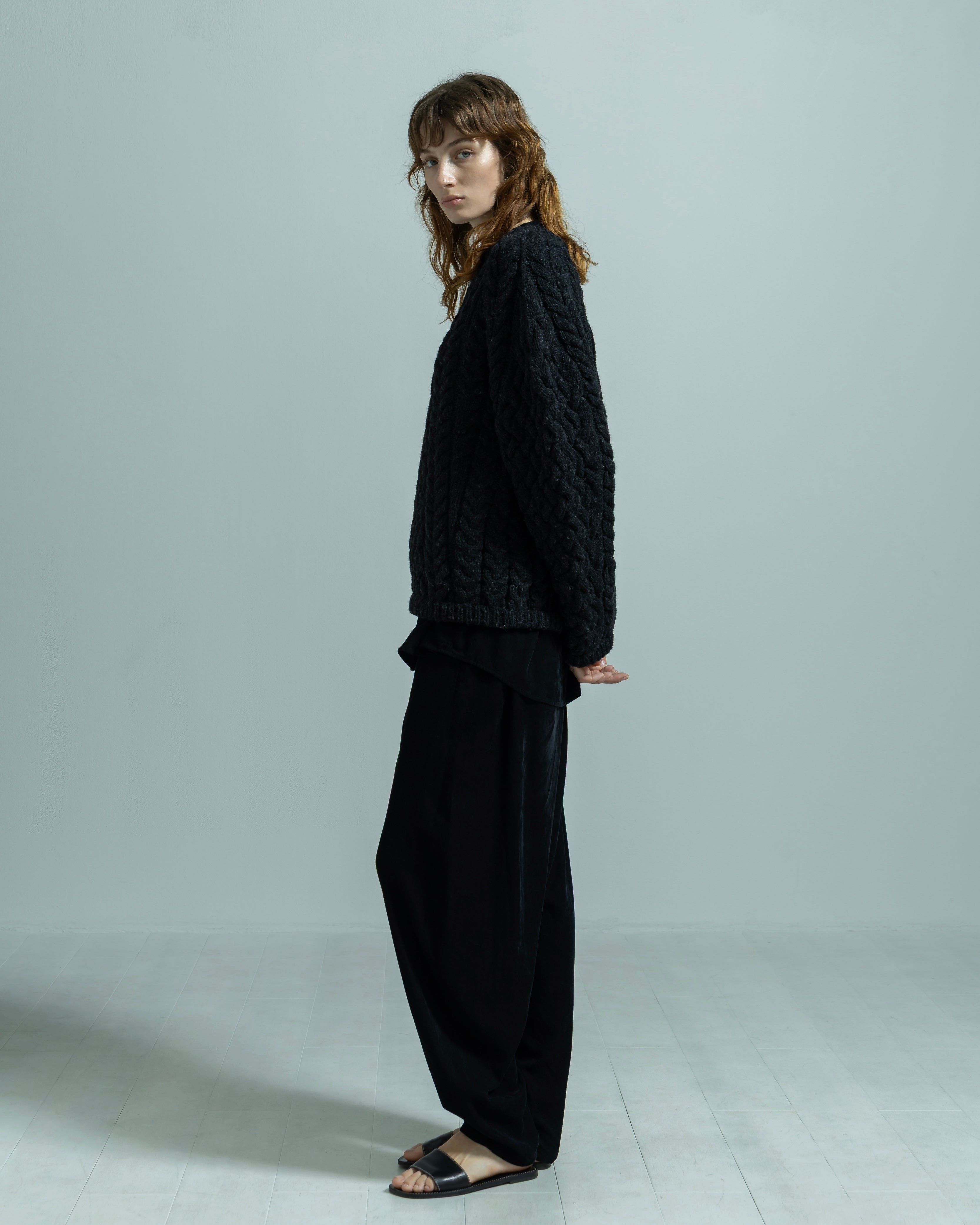 ARAN KNIT PULLOVER（アランニットプルオーバー）｜BIYOMA（ビヨーマ