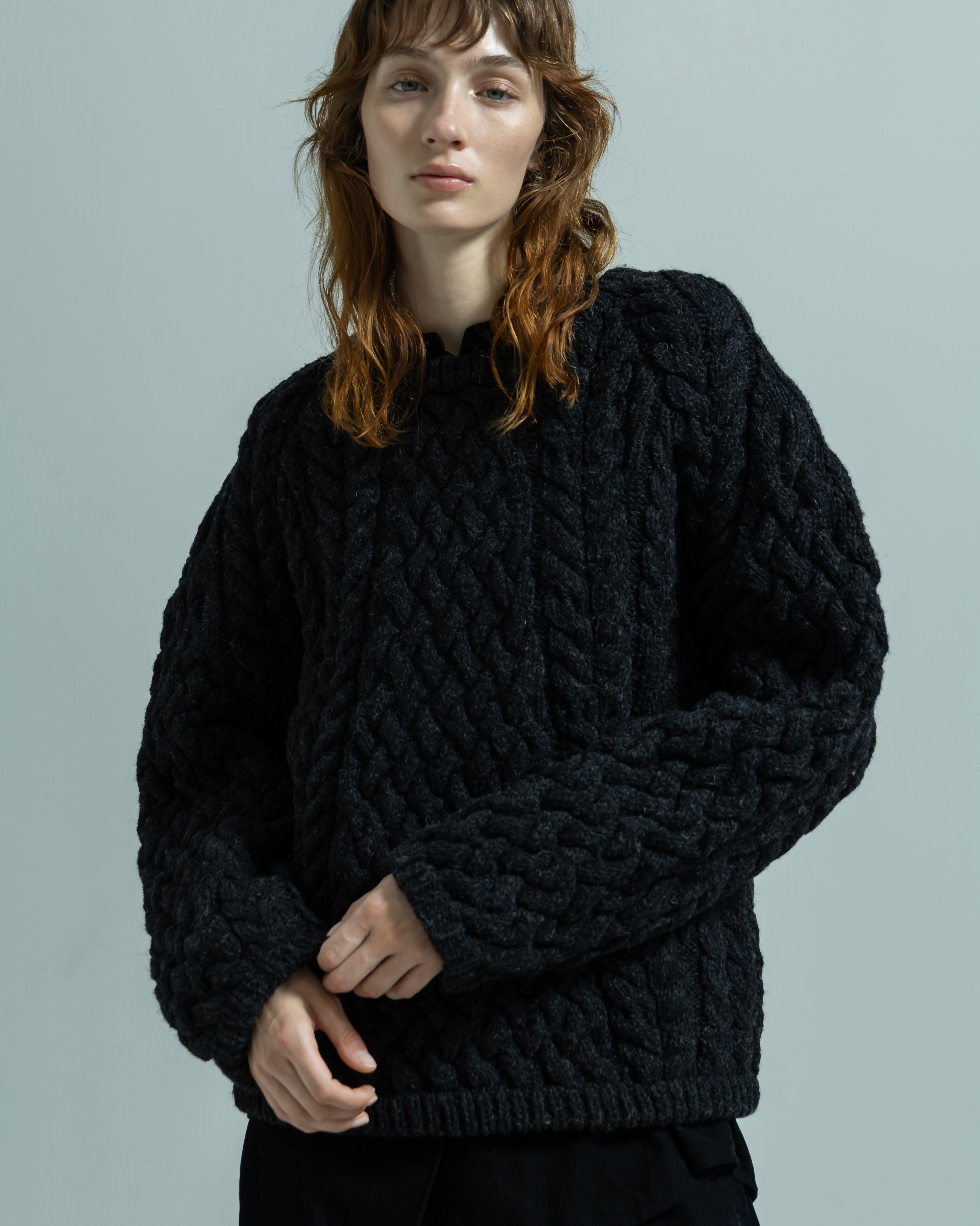 ARAN KNIT PULLOVER（アランニットプルオーバー）｜BIYOMA（ビヨーマ