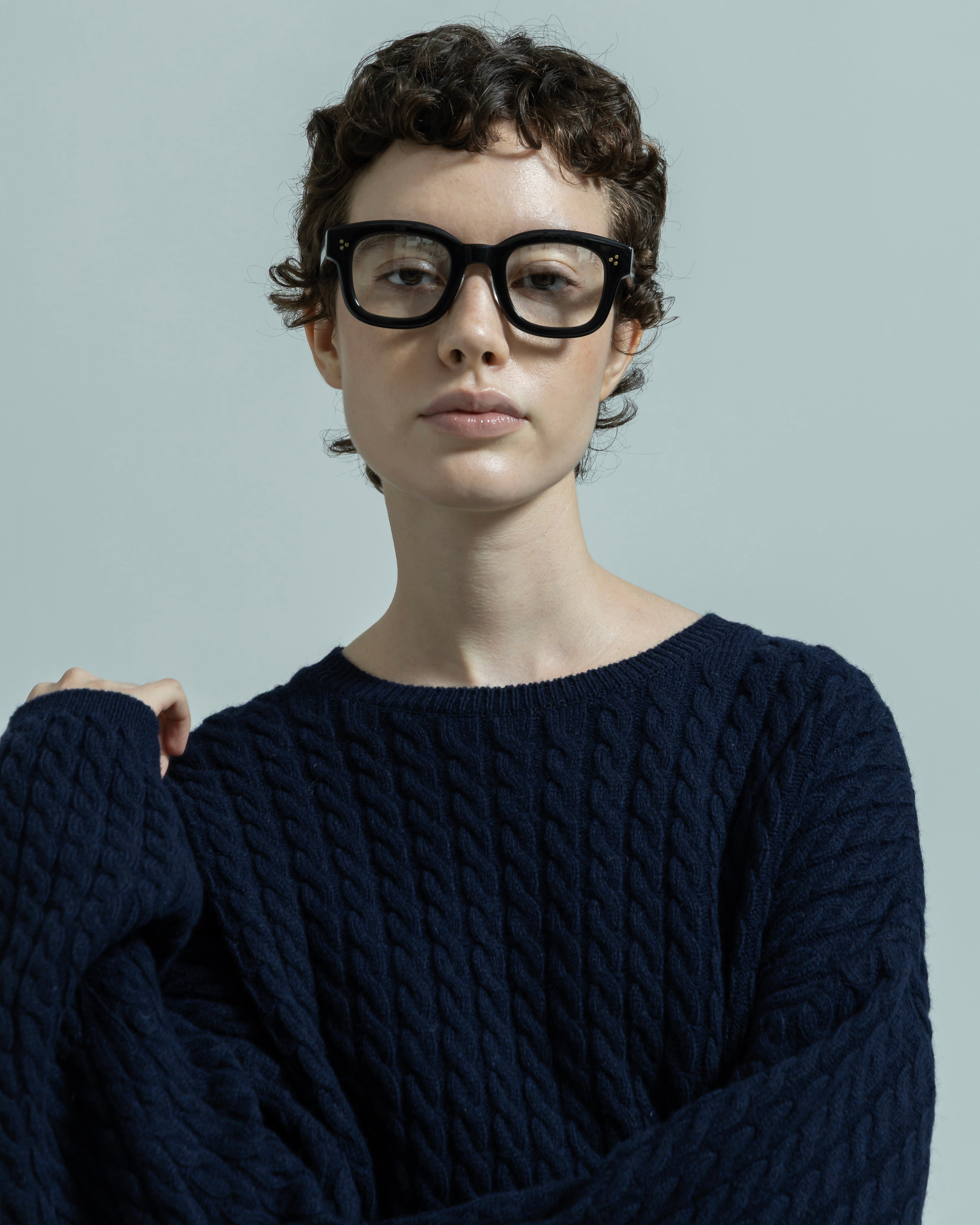 WOOL NYLON CABLE KNIT PULLOVER（ウールナイロンケーブルニットプルオーバー）｜BIYOMA（ビヨーマ）OFFICIAL ONLINE STORE