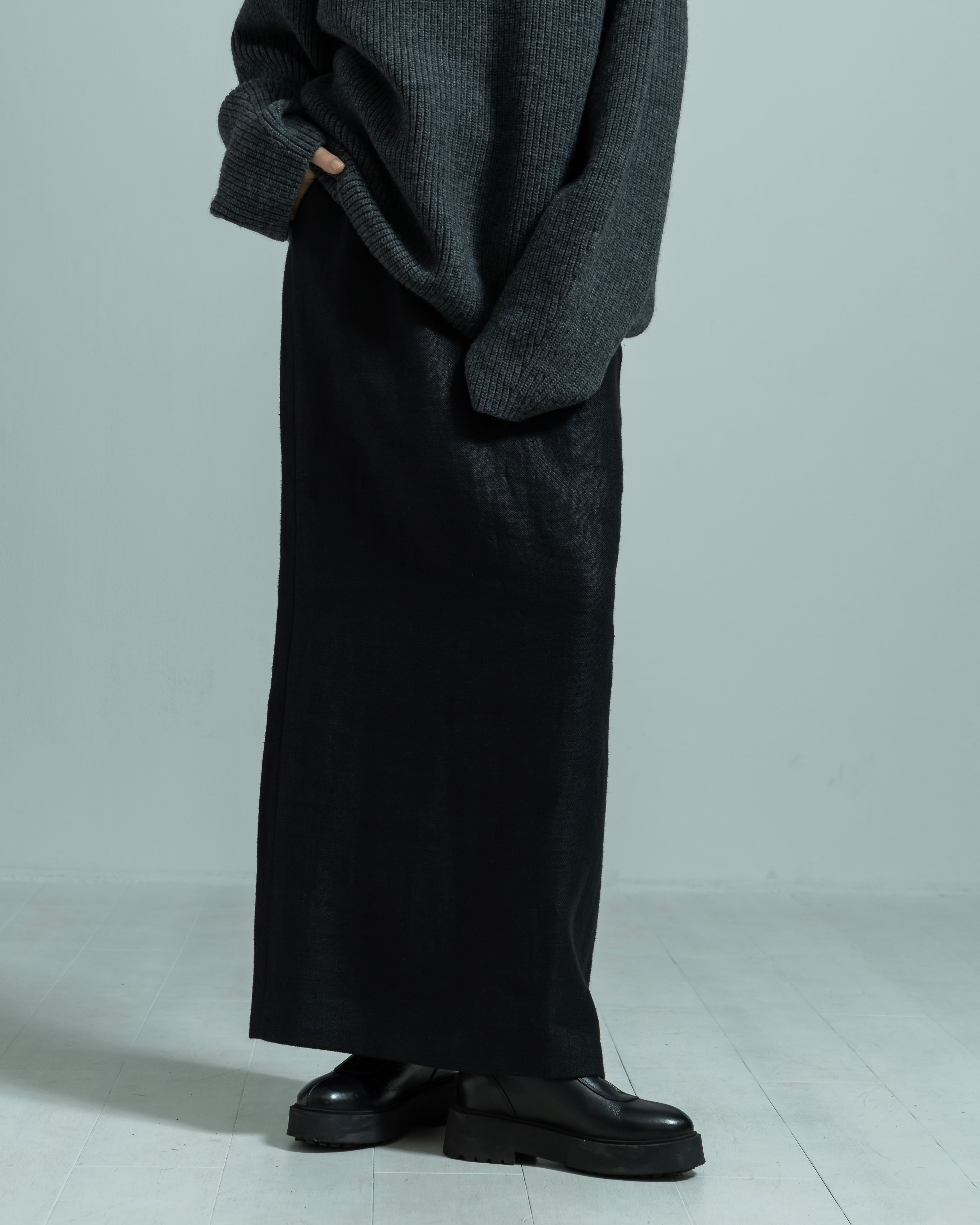 BIYOMA LINEN LONG SKIRT ナチュラル LINEN LONG SKIRT（リネンロングスカート）｜BIYOMA（ビヨーマ
