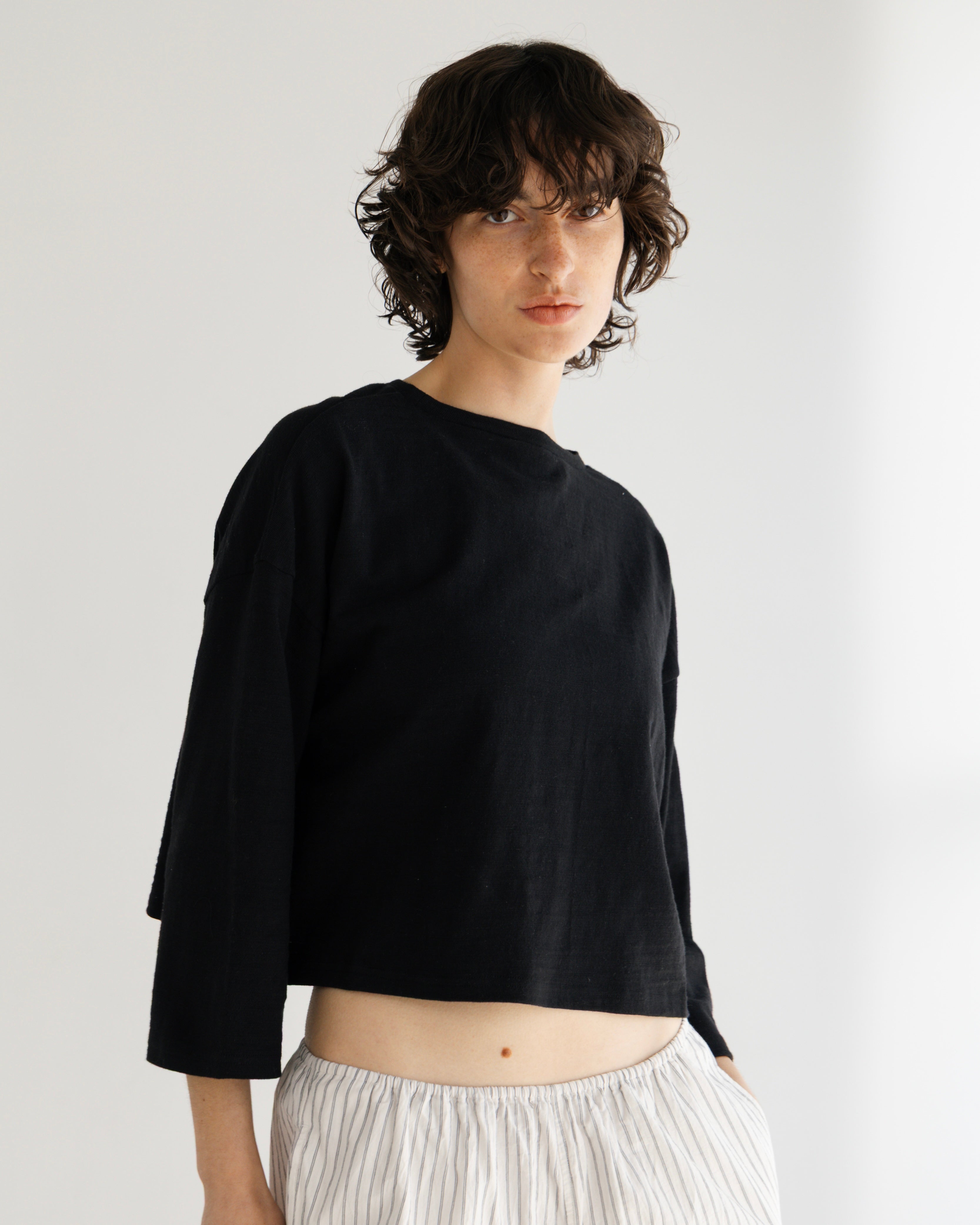 COTTON JERSEY SHORT SLEEVE PULLOVER（コットンジャージショートスリーブプルオーバー）｜BIYOMA（ビヨーマ）OFFICIAL ONLINE STORE