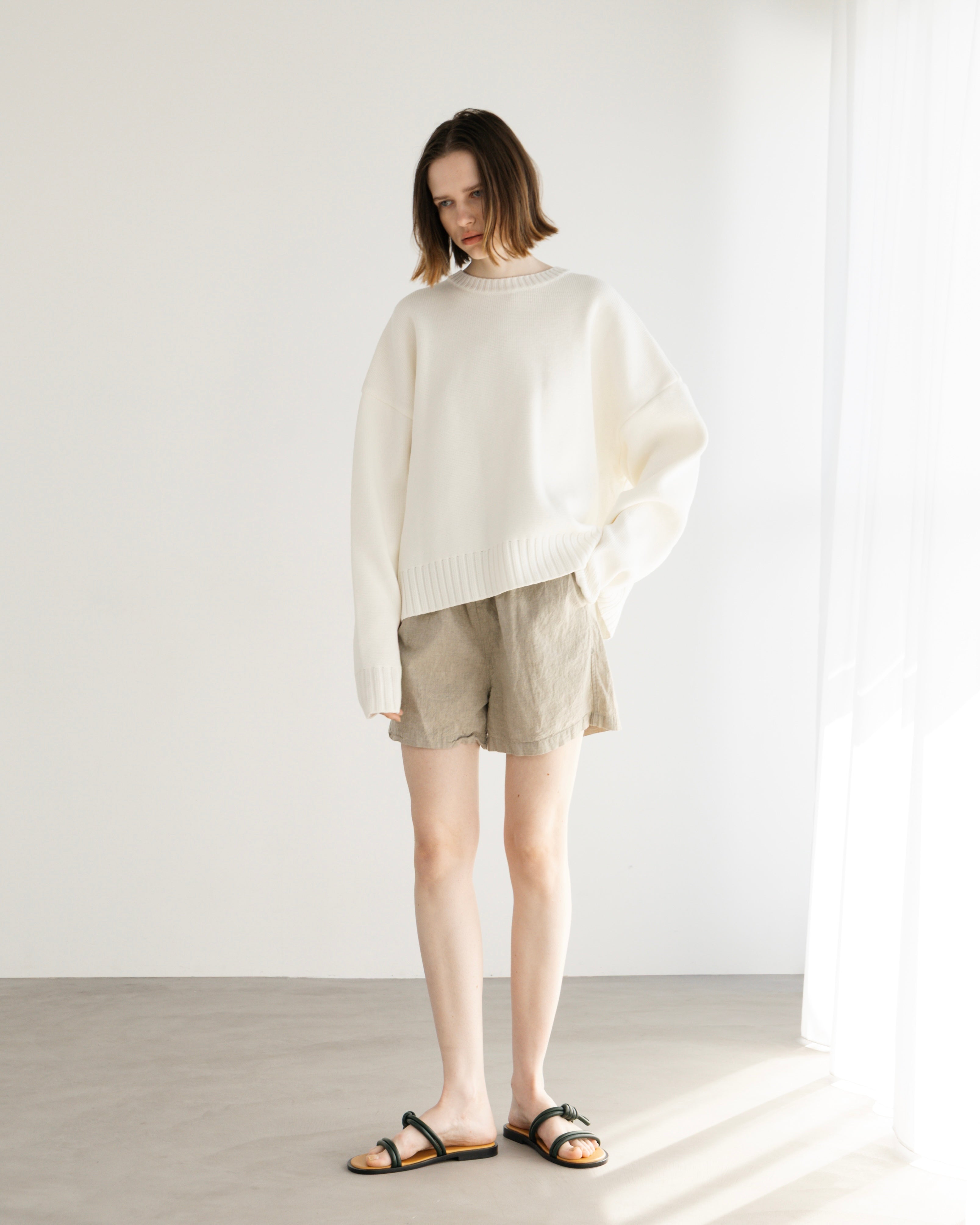 COTTON LINEN RELAX SHORTS（コットンリネンリラックスショーツ）｜BIYOMA（ビヨーマ）OFFICIAL ONLINE STORE