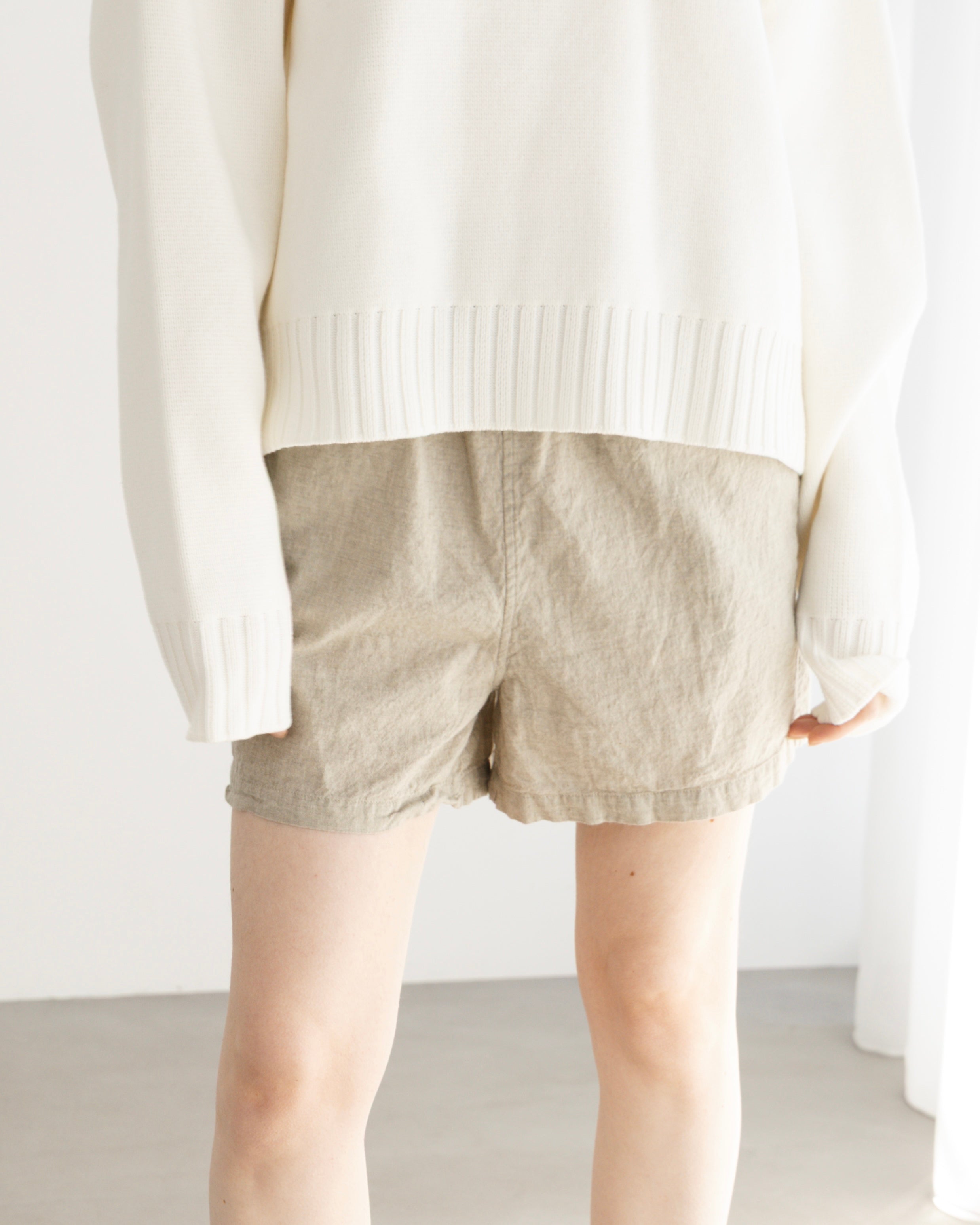 COTTON LINEN RELAX SHORTS（コットンリネンリラックスショーツ）｜BIYOMA（ビヨーマ）OFFICIAL ONLINE STORE