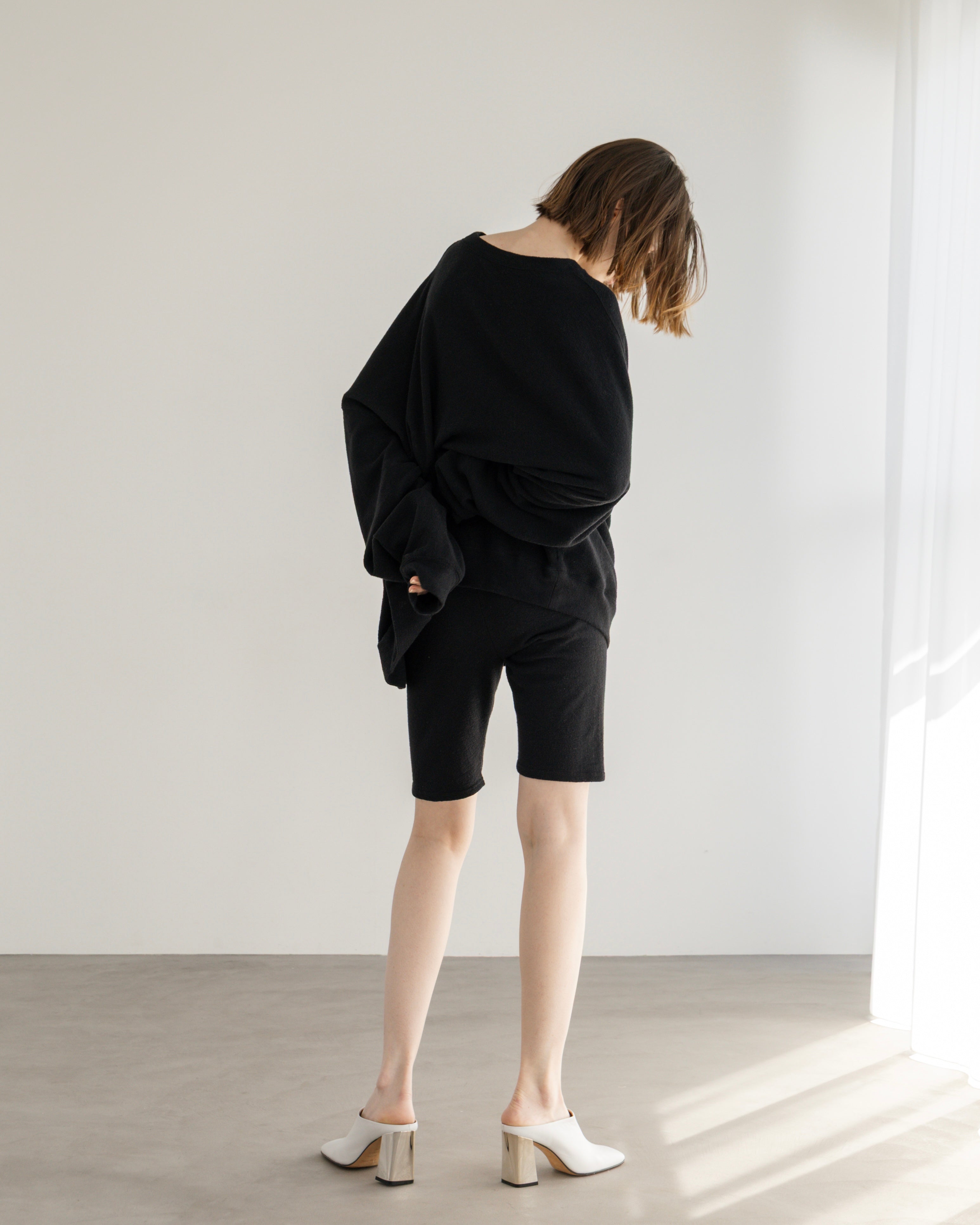 COTTON LINEN RIB SHORT LEGGINGS（コットンリネンリブショートレギンス）｜BIYOMA（ビヨーマ）OFFICIAL ONLINE STORE