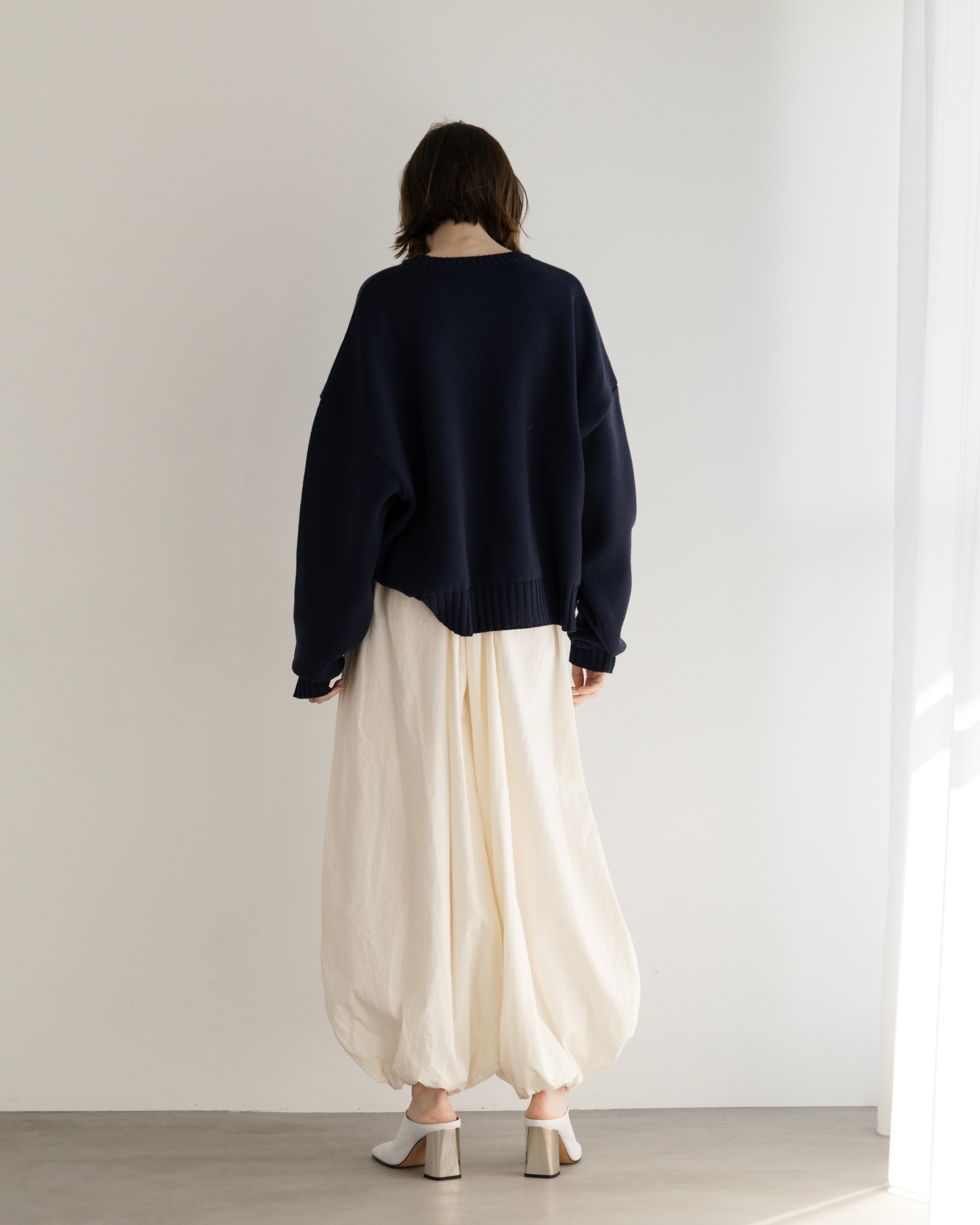 COTTON ACRYLIC KNIT PULLOVER（コットンアクリルニットプルオーバー）｜BIYOMA（ビヨーマ）OFFICIAL ONLINE STORE