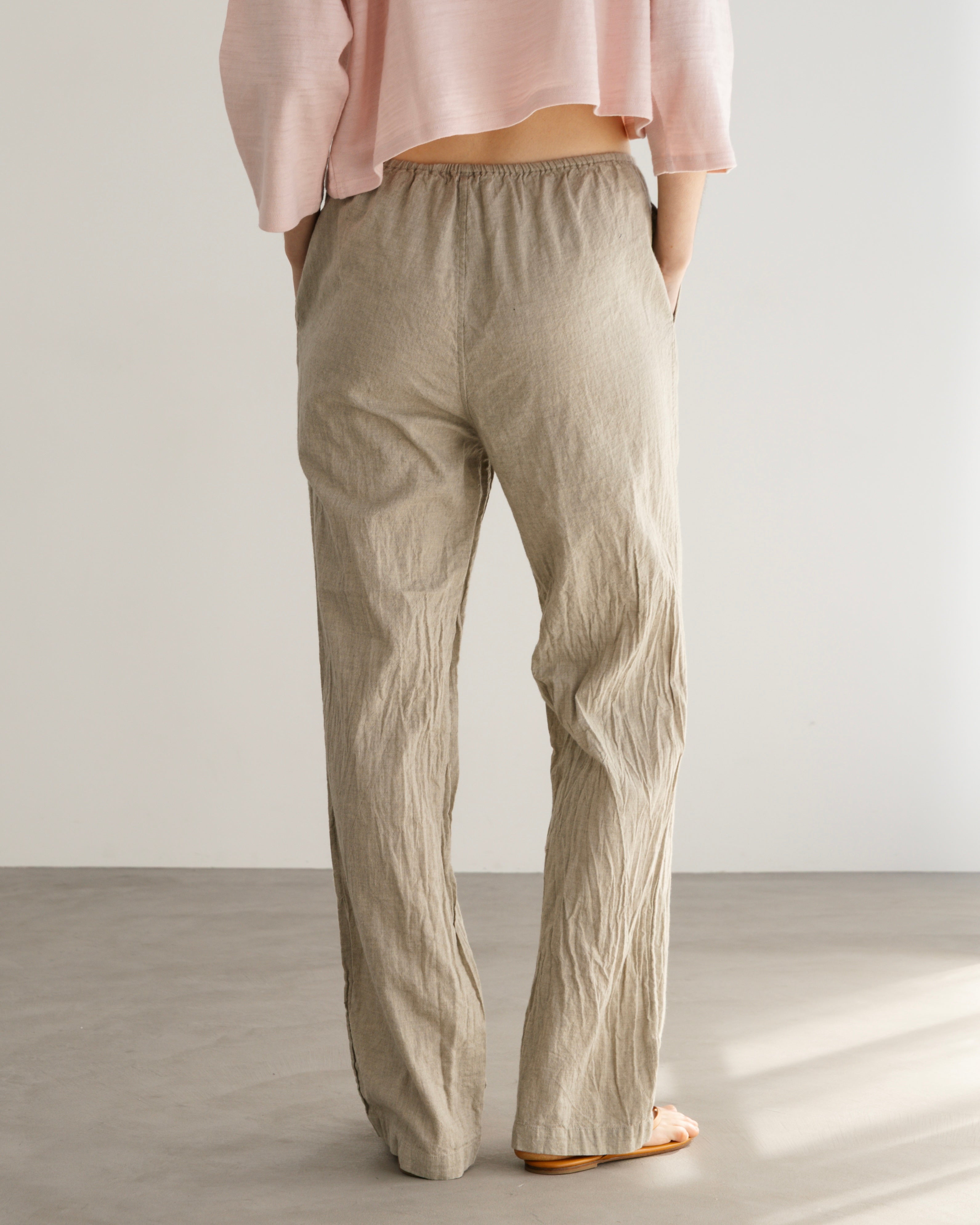 COTTON LINEN RELAX PANTS（コットンリネンリラックスパンツ）｜BIYOMA（ビヨーマ）OFFICIAL ONLINE STORE