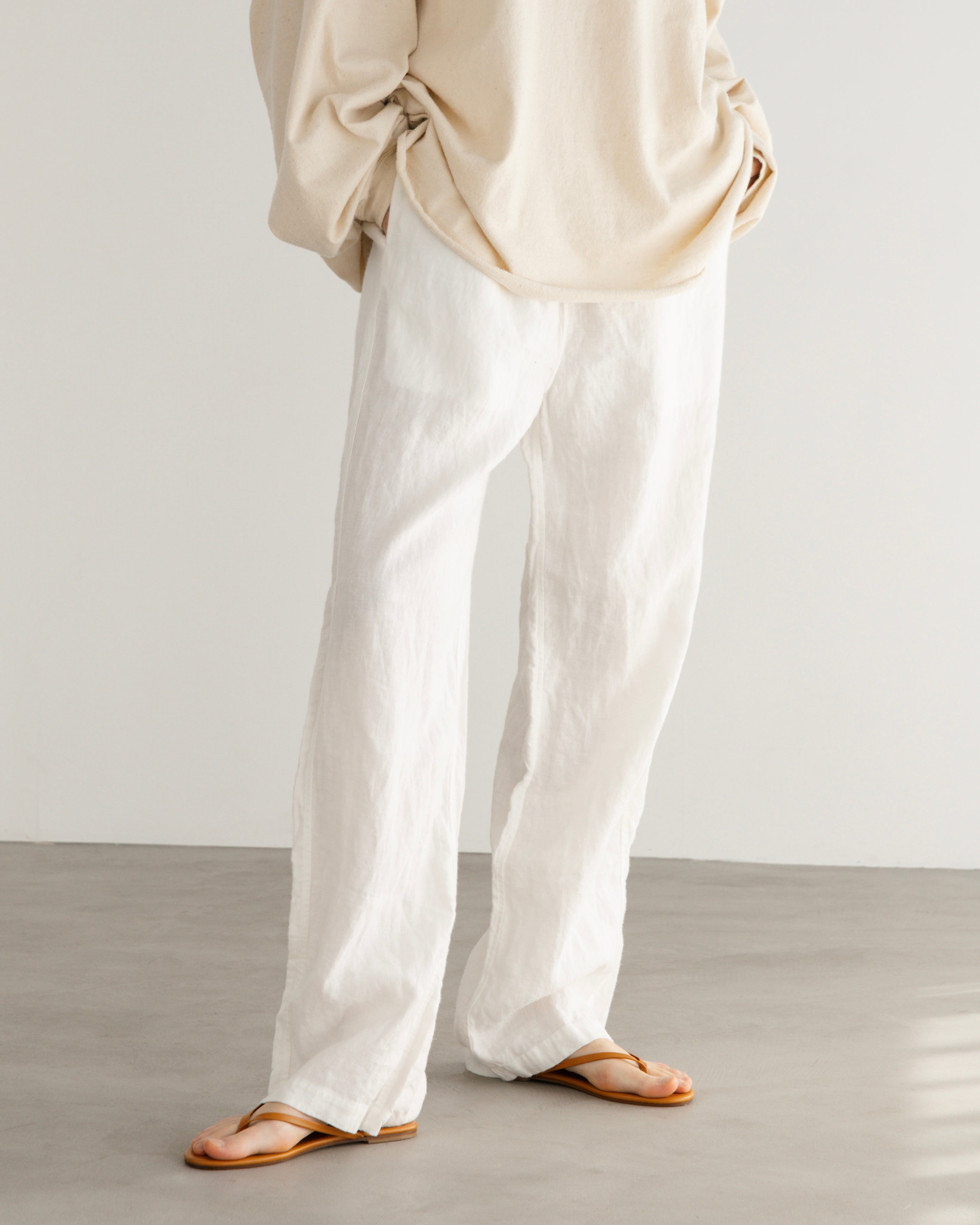 LINEN RELAX PANTS（リネンリラックスパンツ）｜BIYOMA（ビヨーマ）OFFICIAL ONLINE STORE