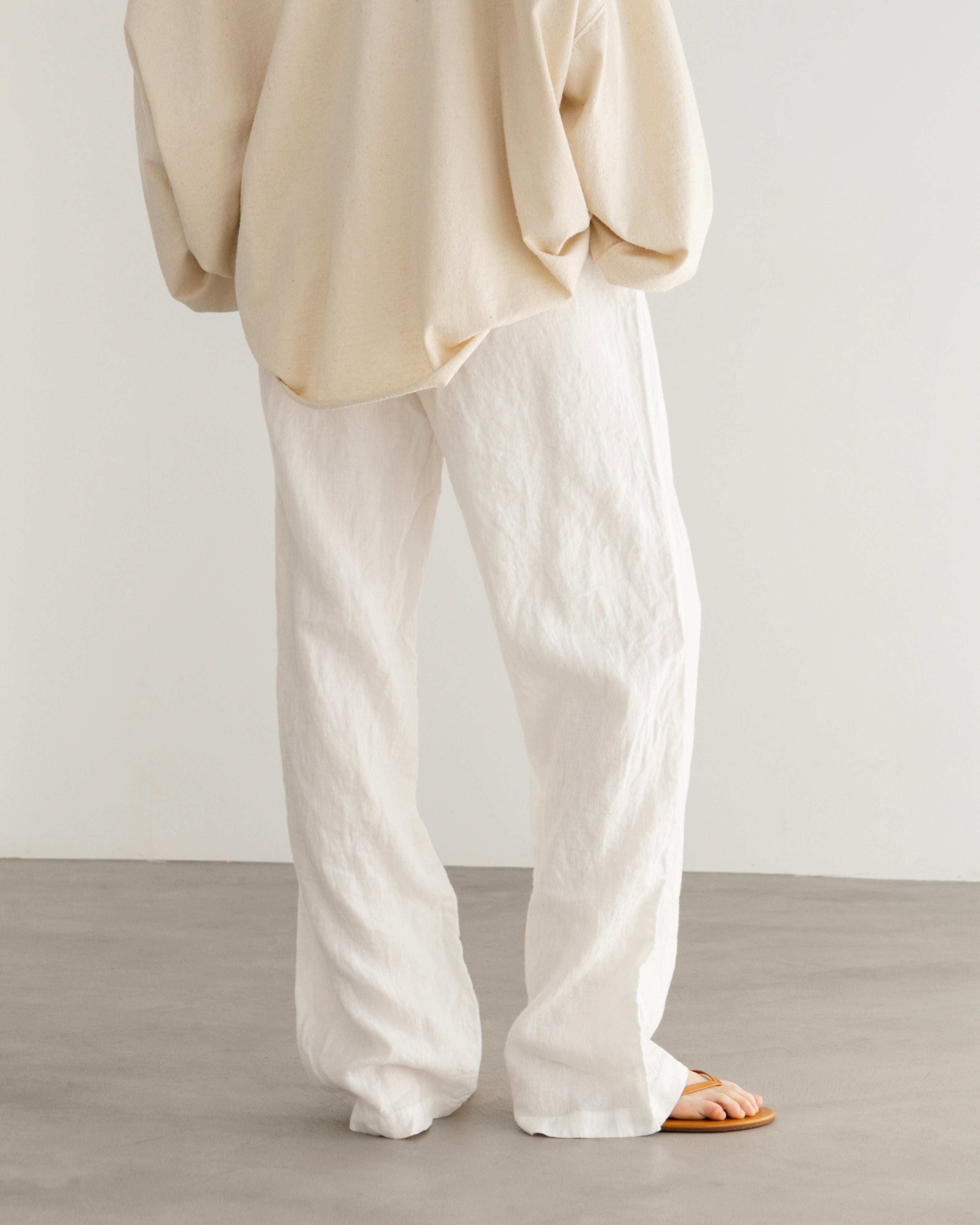 LINEN RELAX PANTS（リネンリラックスパンツ）｜BIYOMA（ビヨーマ）OFFICIAL ONLINE STORE