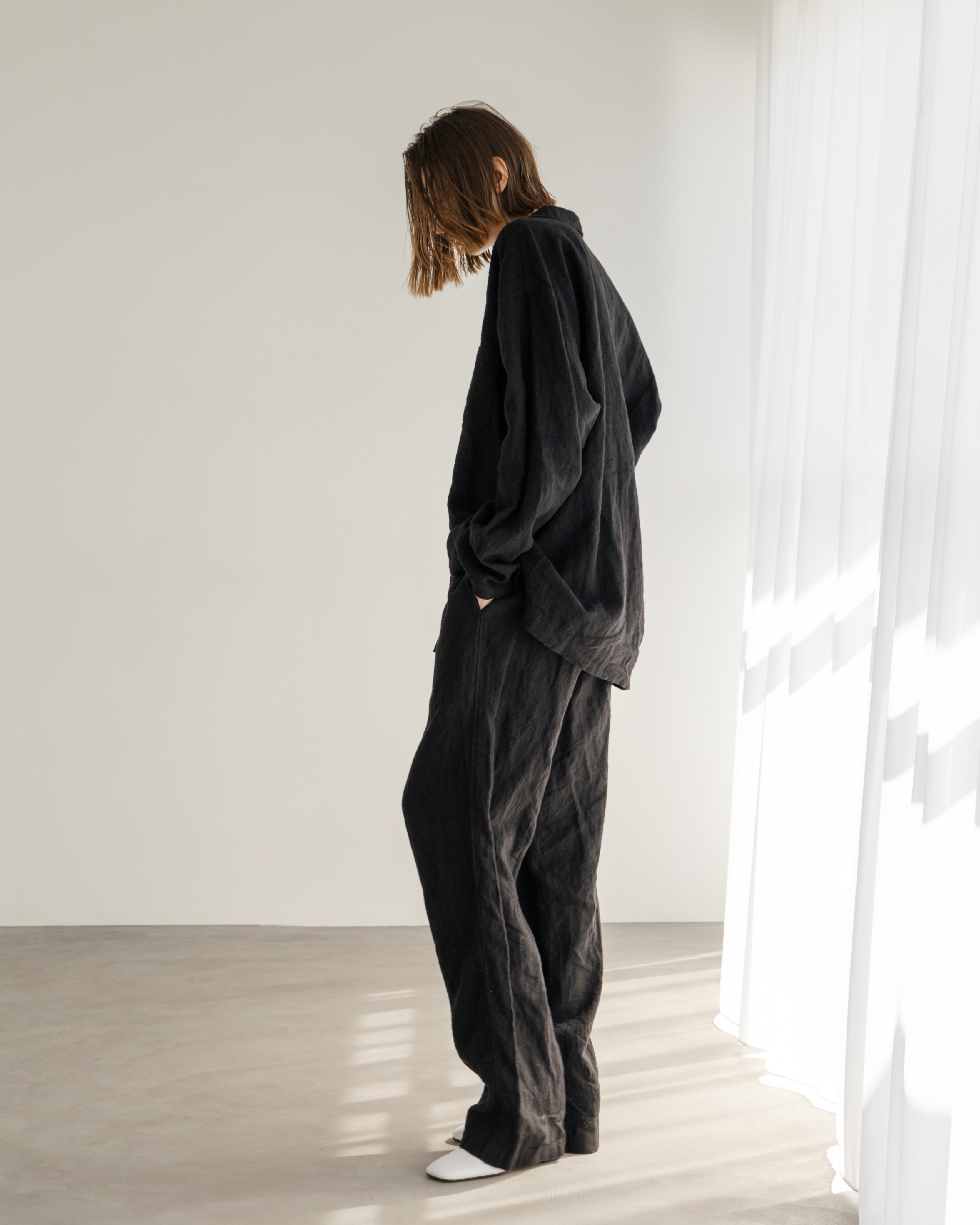 LINEN RELAX PANTS（リネンリラックスパンツ）｜BIYOMA（ビヨーマ）OFFICIAL ONLINE STORE