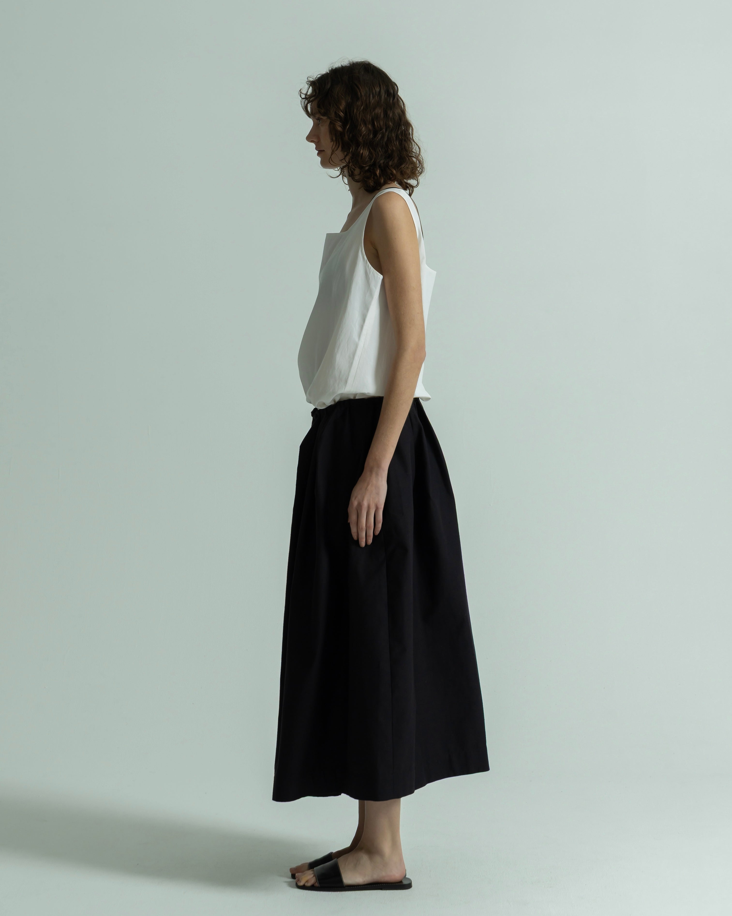 COTTON GATHER TUCK SKIRT（コットンギャザータックスカート）｜BIYOMA（ビヨーマ）OFFICIAL ONLINE STORE