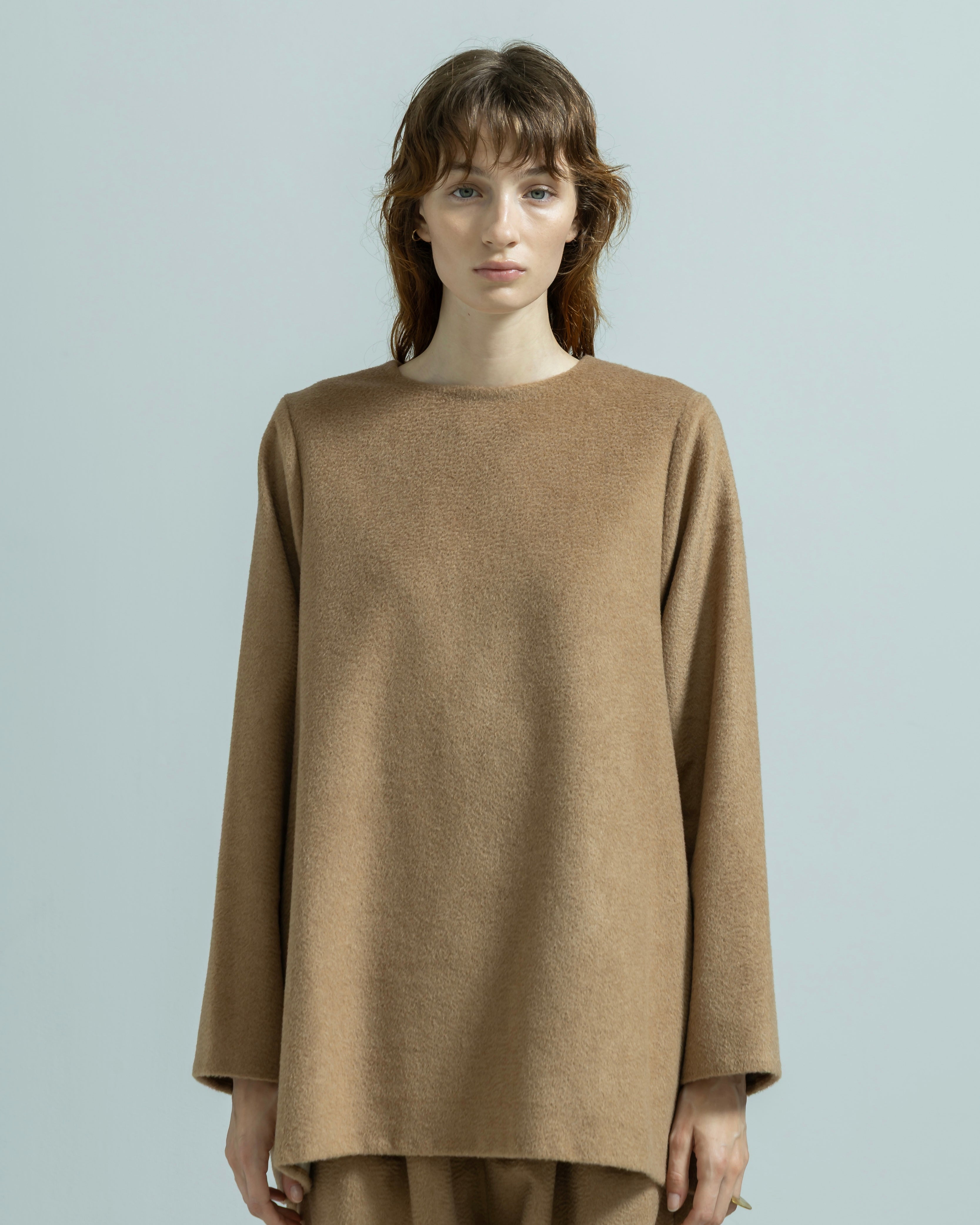CAMEL WOOL RELAX PULLOVER（キャメルウールリラックスプルオーバー）｜BIYOMA（ビヨーマ）OFFICIAL ONLINE STORE