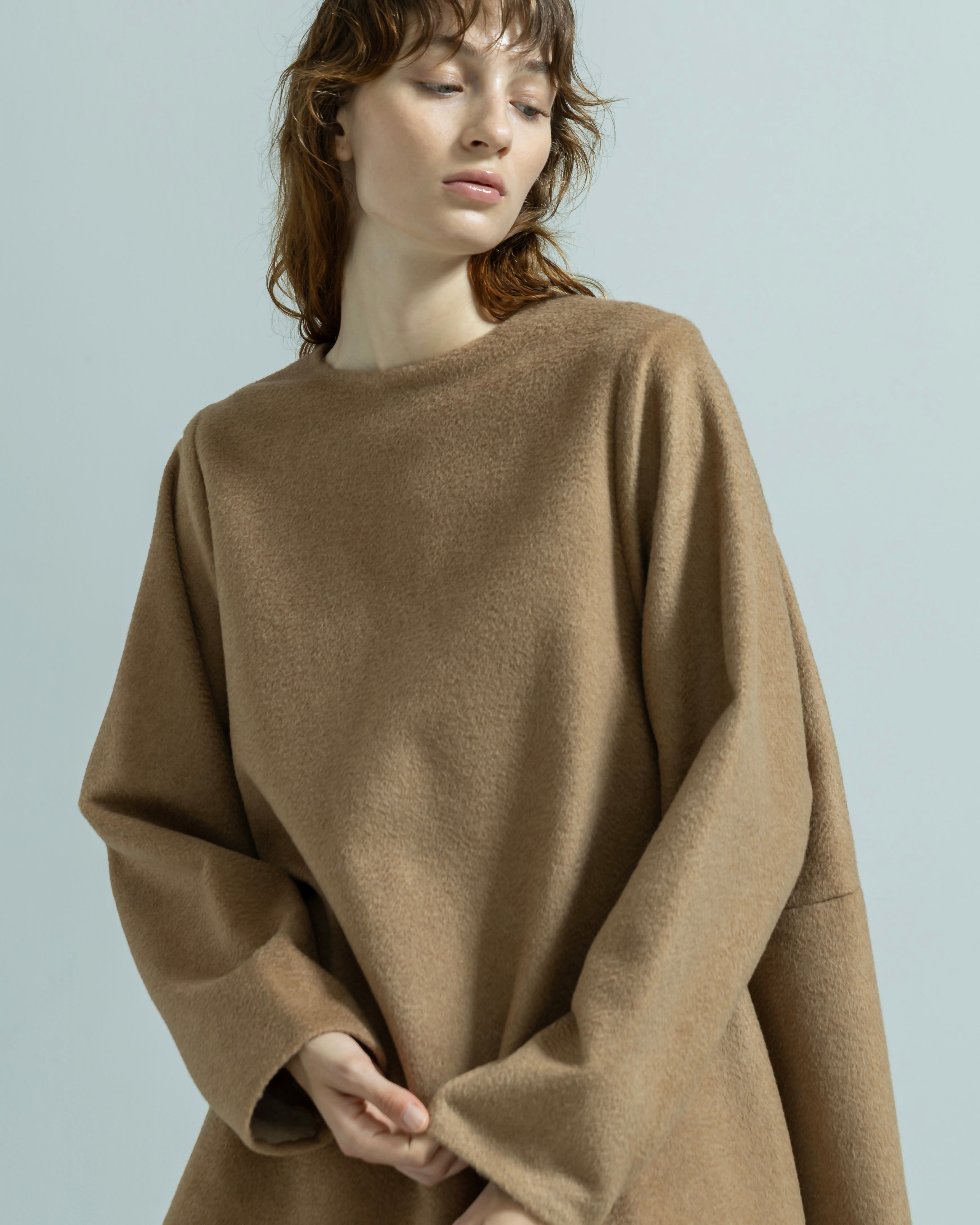 CAMEL WOOL RELAX PULLOVER（キャメルウールリラックスプルオーバー）｜BIYOMA（ビヨーマ）OFFICIAL ONLINE STORE