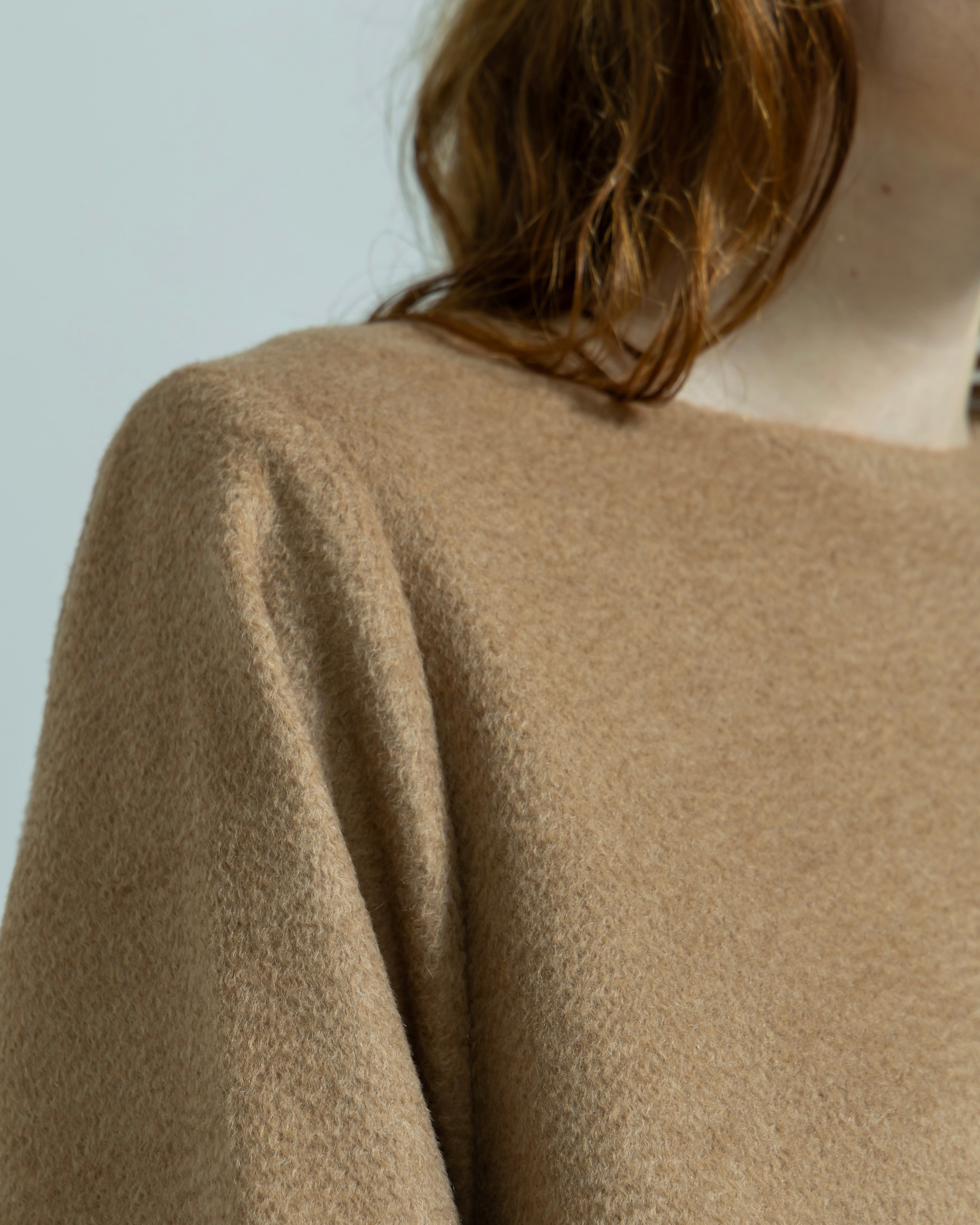 CAMEL WOOL RELAX PULLOVER（キャメルウールリラックスプルオーバー）｜BIYOMA（ビヨーマ）OFFICIAL ONLINE STORE