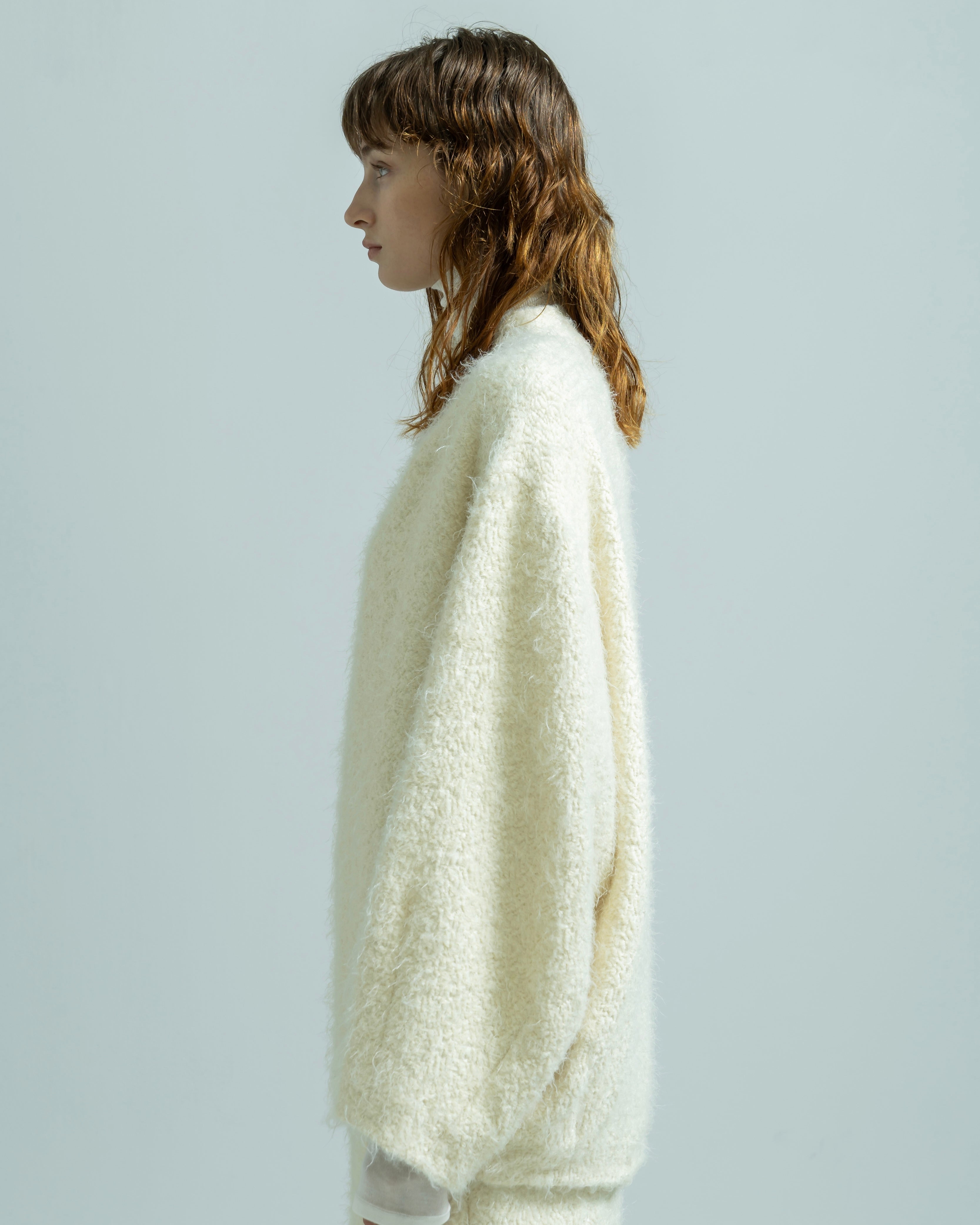 FLUFFY HAIR JACQUARD PULLOVER（フラッフィーヘアジャガードプルオーバー）｜BIYOMA（ビヨーマ）OFFICIAL ONLINE STORE