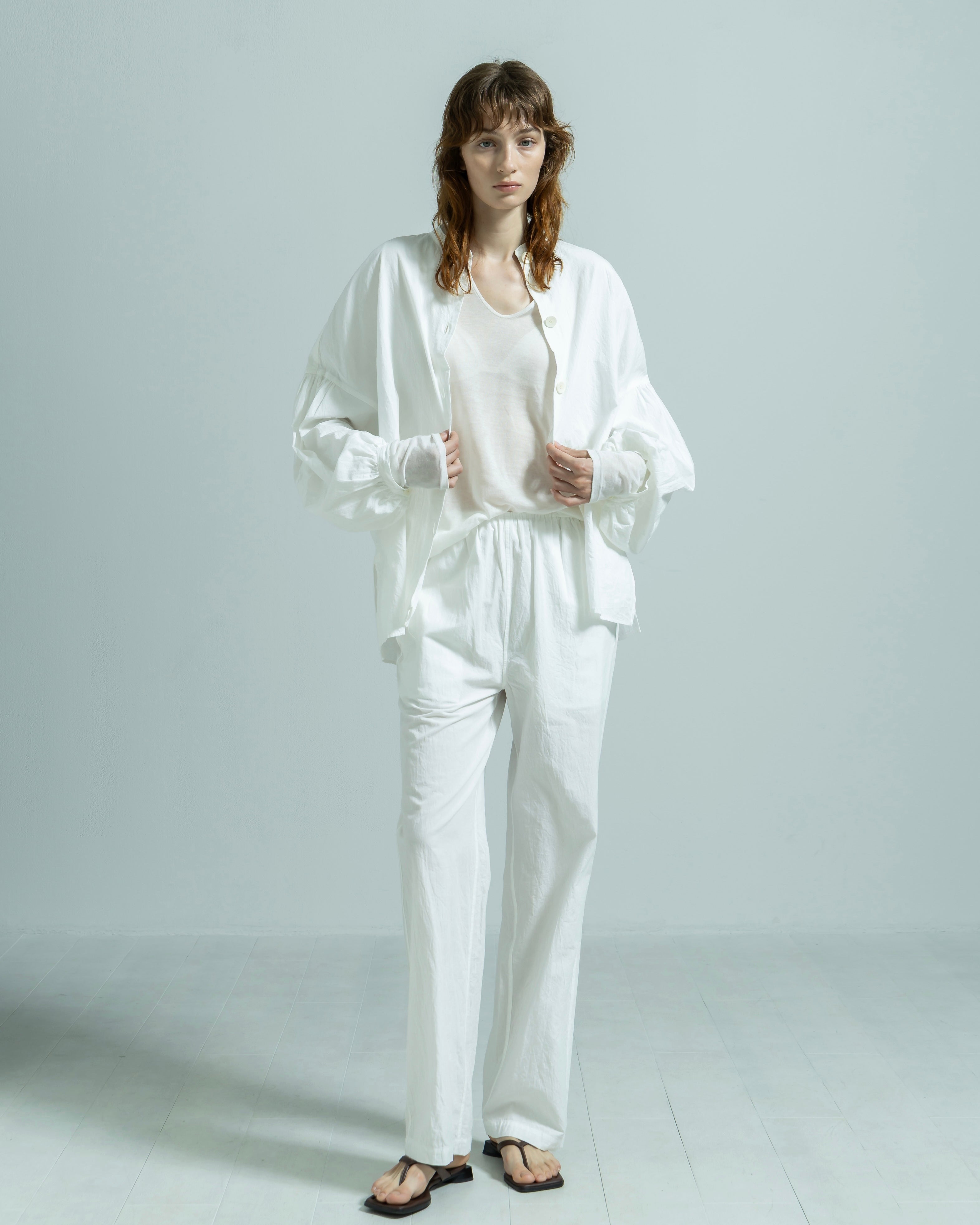 LYOCELL CASHMERE V NECK KNIT PULLOVER（リヨセルカシミヤブイネックプルオーバー）｜BIYOMA（ビヨーマ）OFFICIAL ONLINE STORE