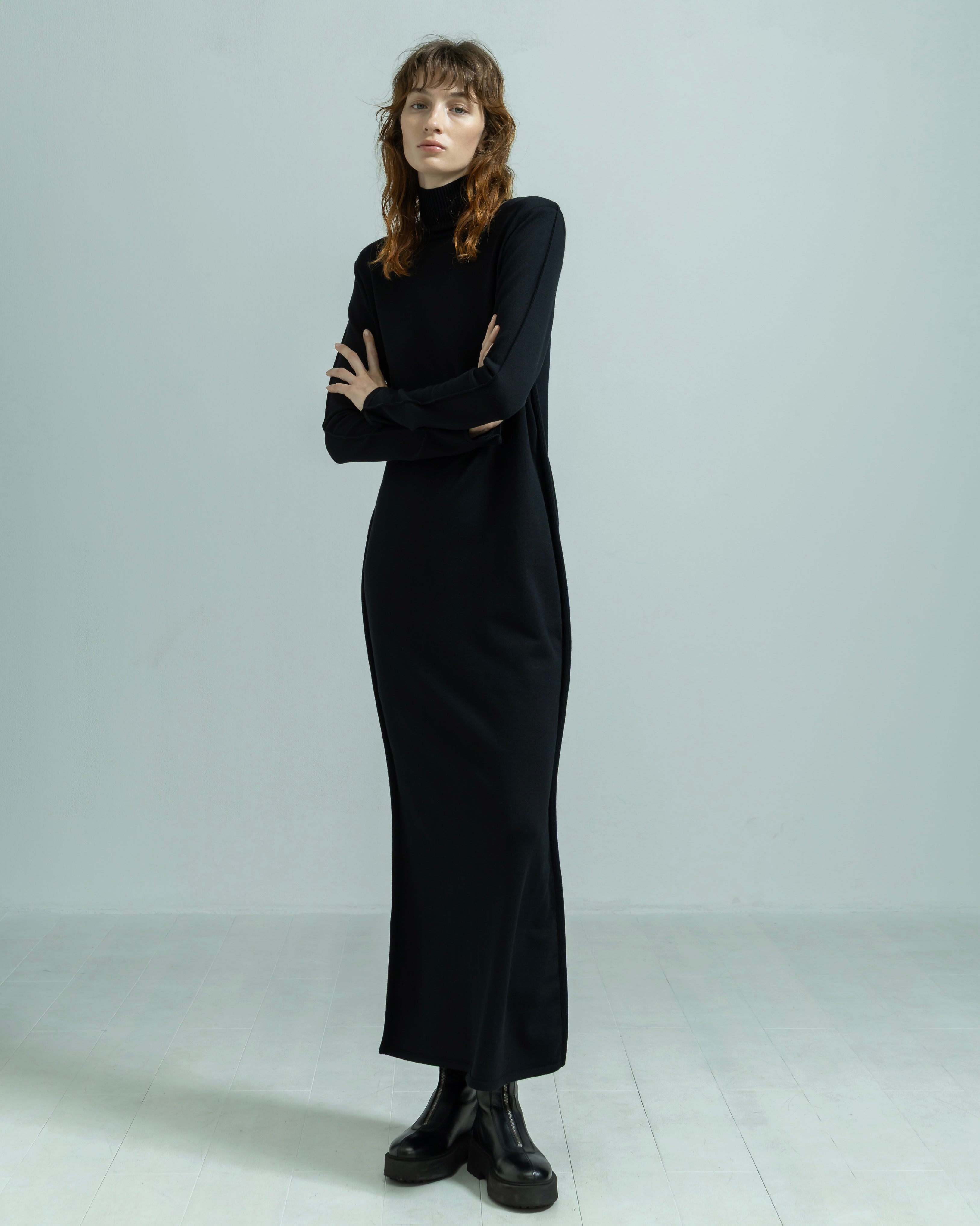 COTTON SILK LONG KNIT DRESS（コットンシルクロングニットドレス）｜BIYOMA（ビヨーマ）OFFICIAL ONLINE STORE