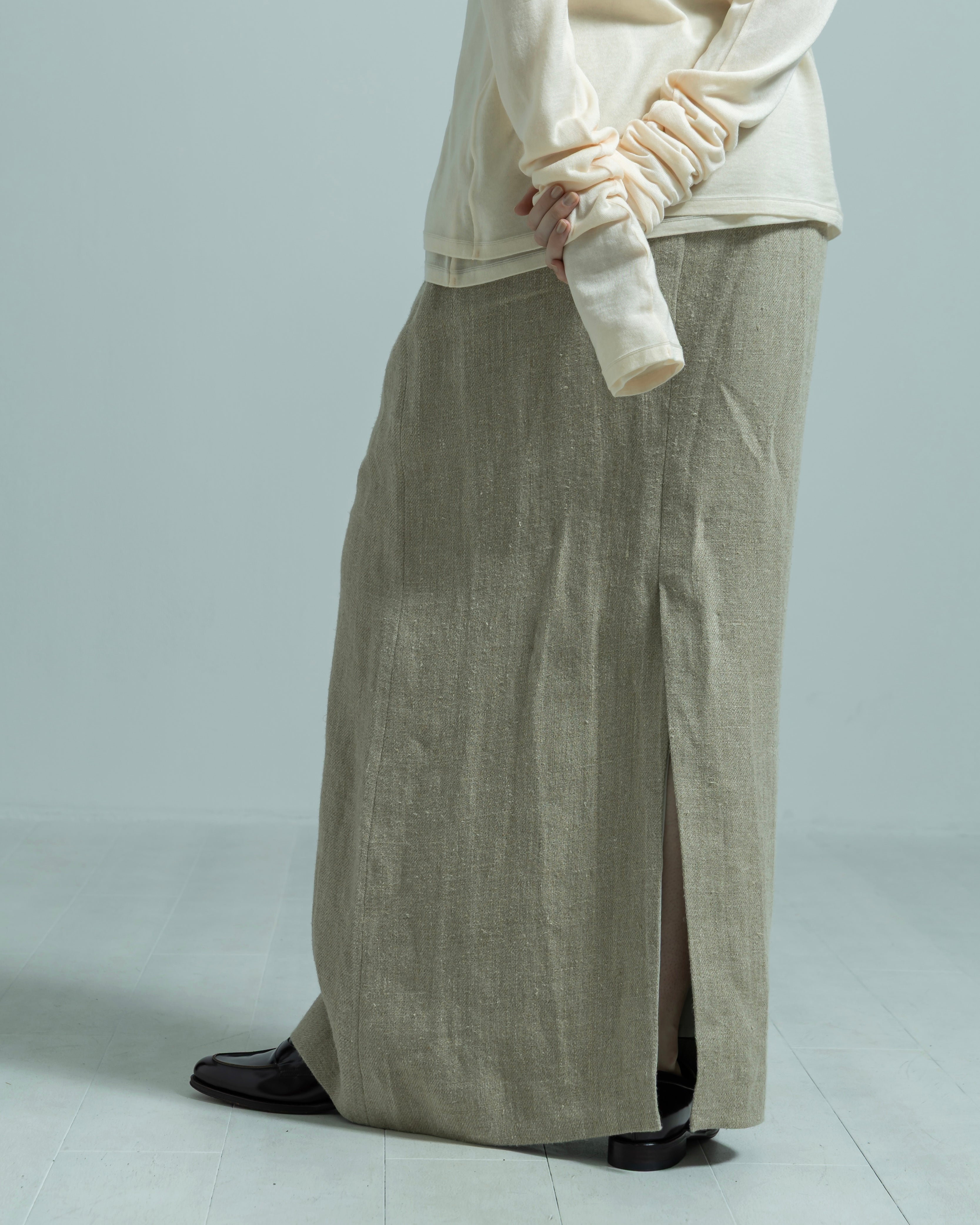 LINEN LONG SKIRT（リネンロングスカート）｜BIYOMA（ビヨーマ）OFFICIAL ONLINE STORE
