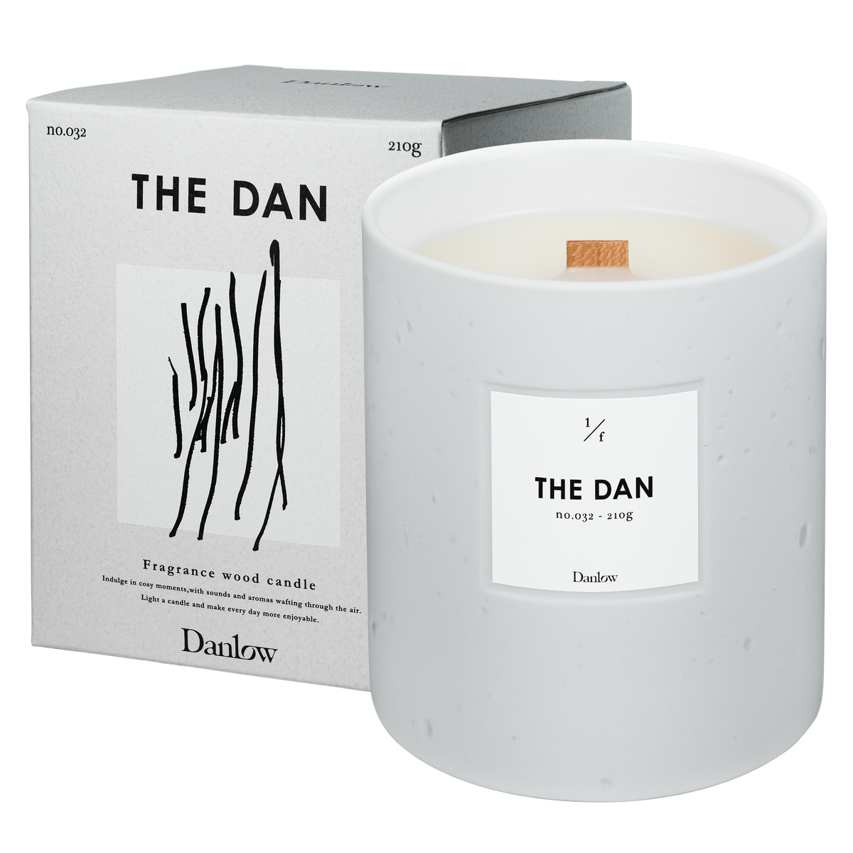 Danlow（ダンロウ）フレグランスウッドキャンドル - THE DAN（ザダン